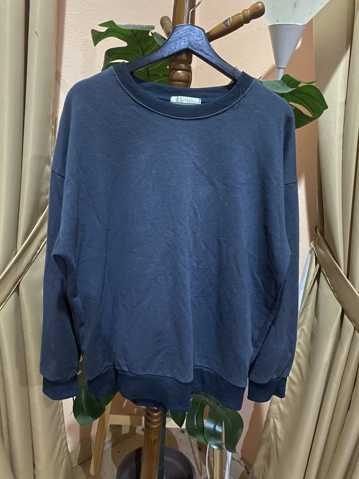 Japanese Brand Vintage Kuriyua “DUM SPIRO” Cicero Quote Sweatshirt Size US L / EU 52-54 / 3 - 7 Thumbnail