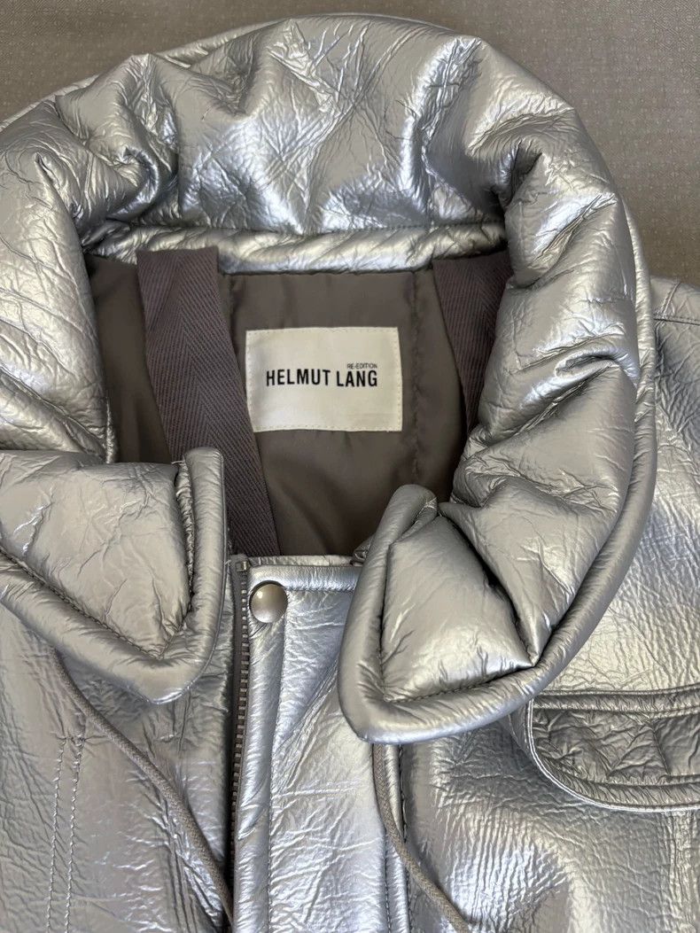 Helmut Lang HELMUT LANG Silver Aerospace jacket Size US M / EU 48-50 / 2 - 4 Thumbnail