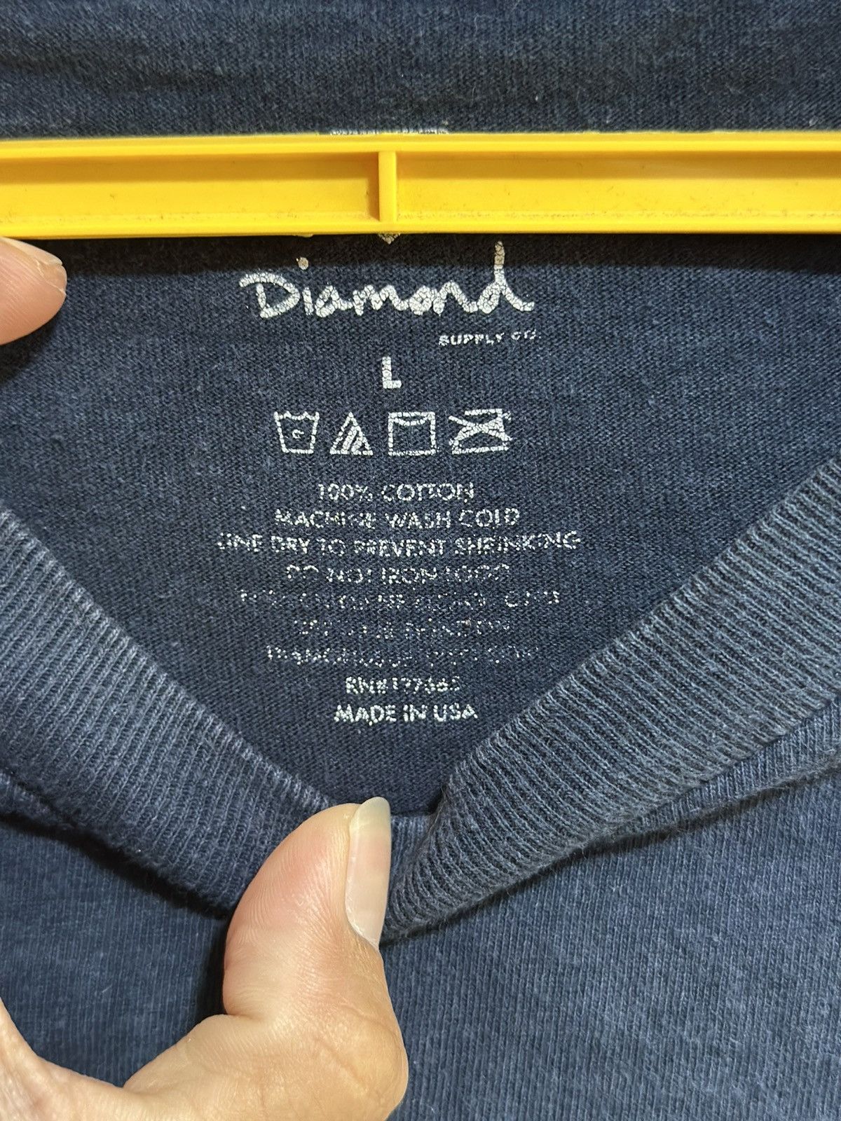 Diamond Supply Co. × Vintage Vintage Diamond Supply Co. Faded Tee Size US L / EU 52-54 / 3 - 4 Thumbnail