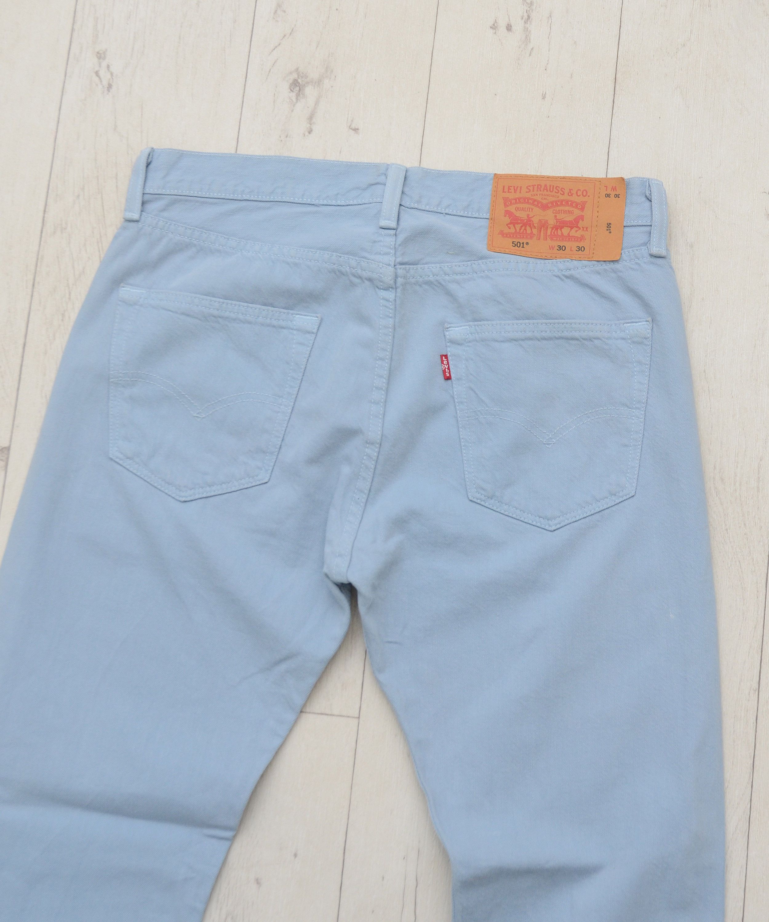 Levi's Vintage Style Levi’s 501 Blue Jeans W30 L30 Size US 30 / EU 46 - 8 Thumbnail