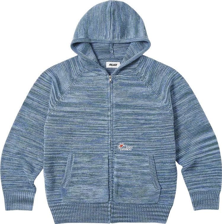 Palace Knit Space Hood Zip-Up Sweatshirt Size US XL / EU 56 / 4 - 1 Thumbnail