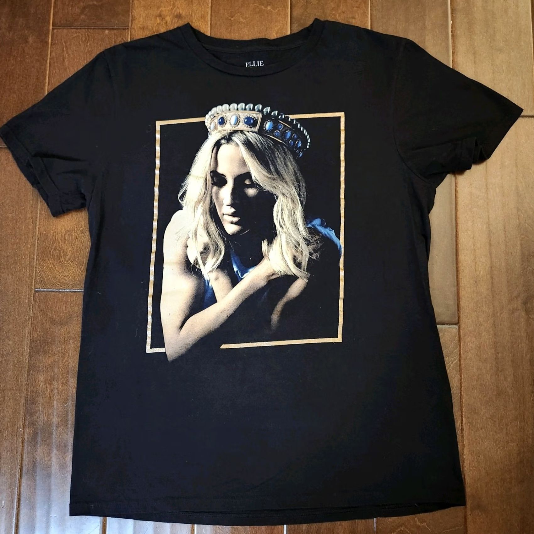 Vintage Ellie Goulding Shirt Mens M Black Womens Delirium World Tour Concert Band Size M / US 6-8 / IT 42-44 - 2 Thumbnail