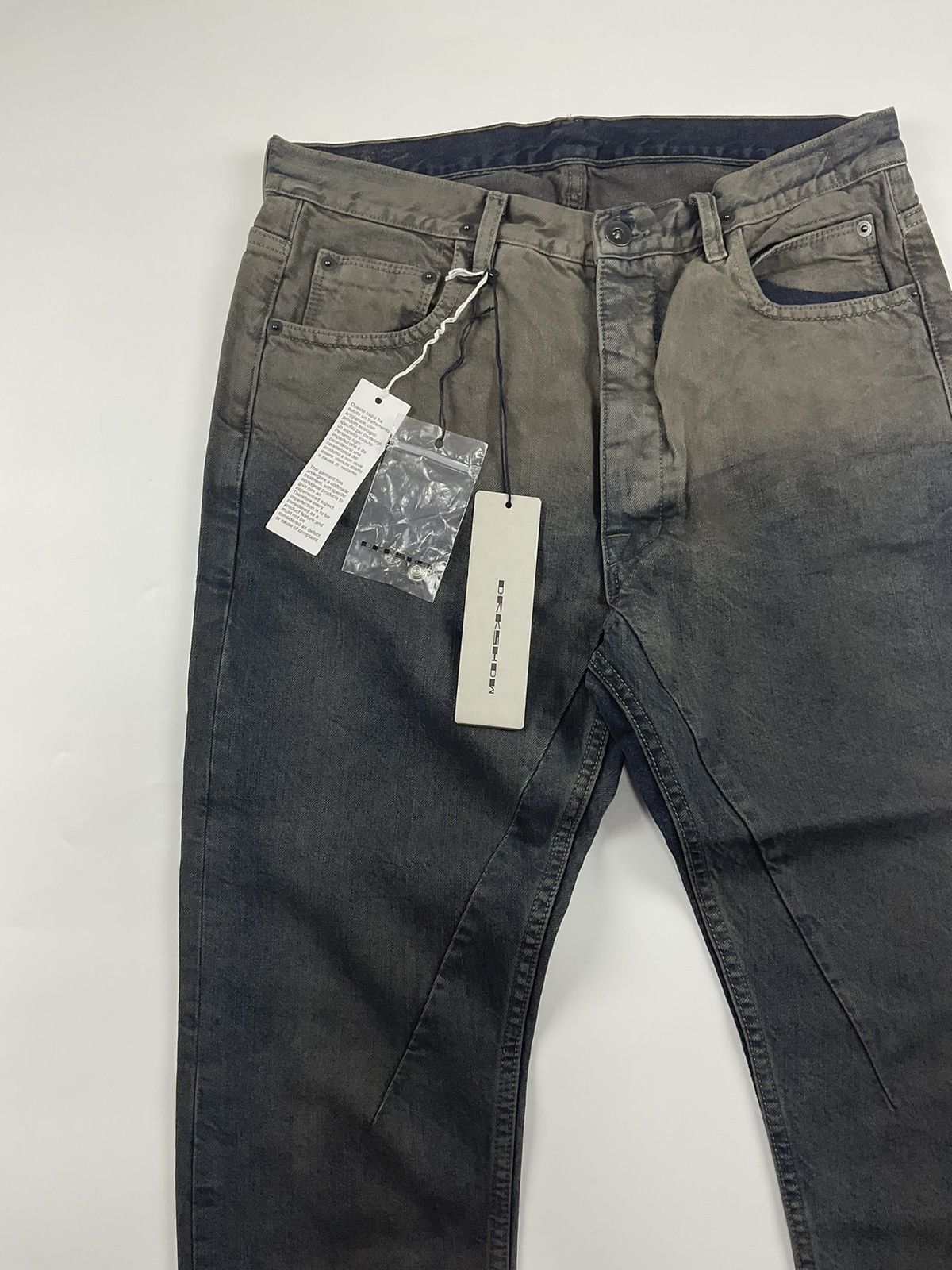 Rick Owens Rick Owens S/S'16 Degrade Hustler Torrence Cropped Denim Size US 31 - 3 Thumbnail