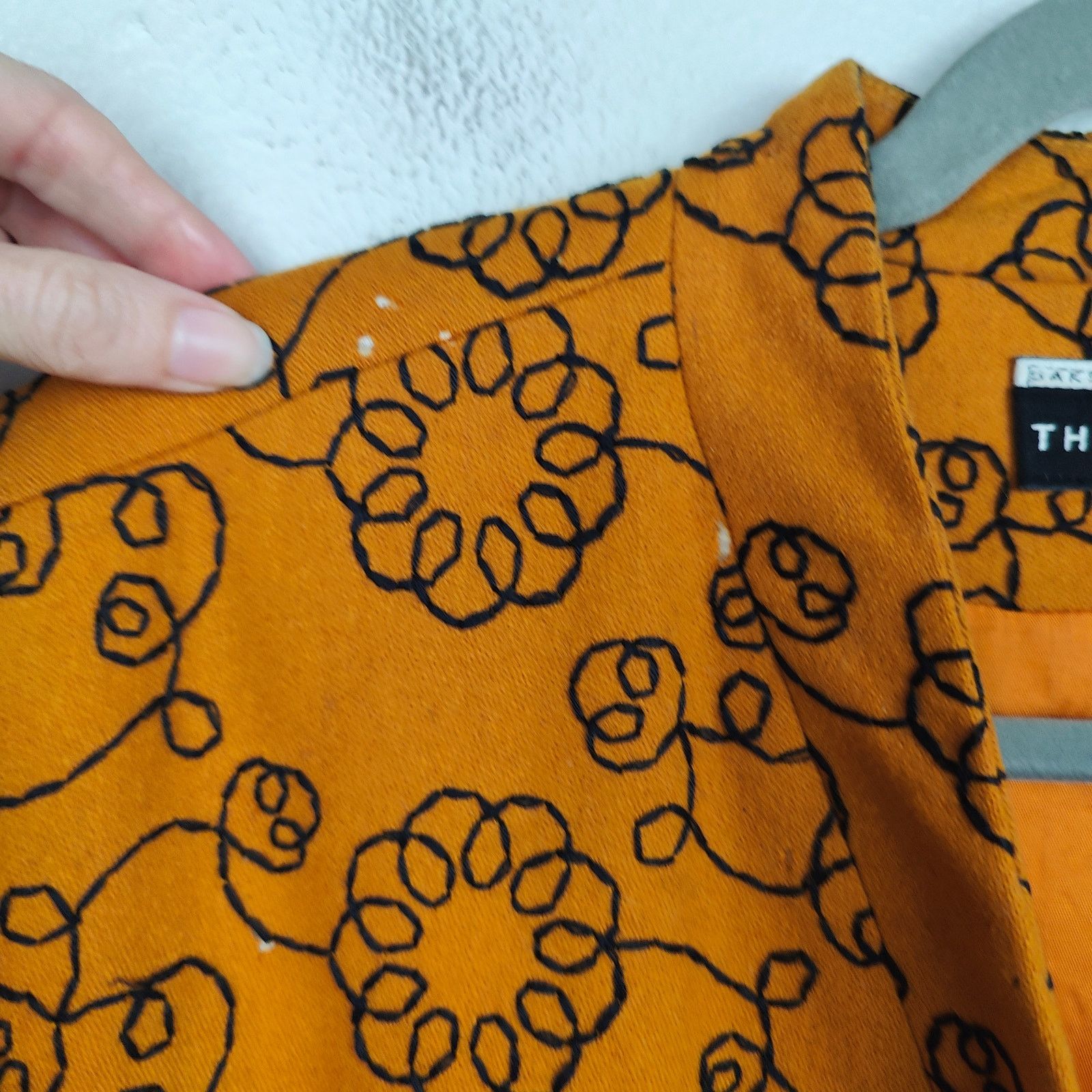 Other Vintage 90s The Works Saks Fifth Avenue Coat Womens 14 Size XL / US 12-14 / IT 48-50 - 3 Thumbnail