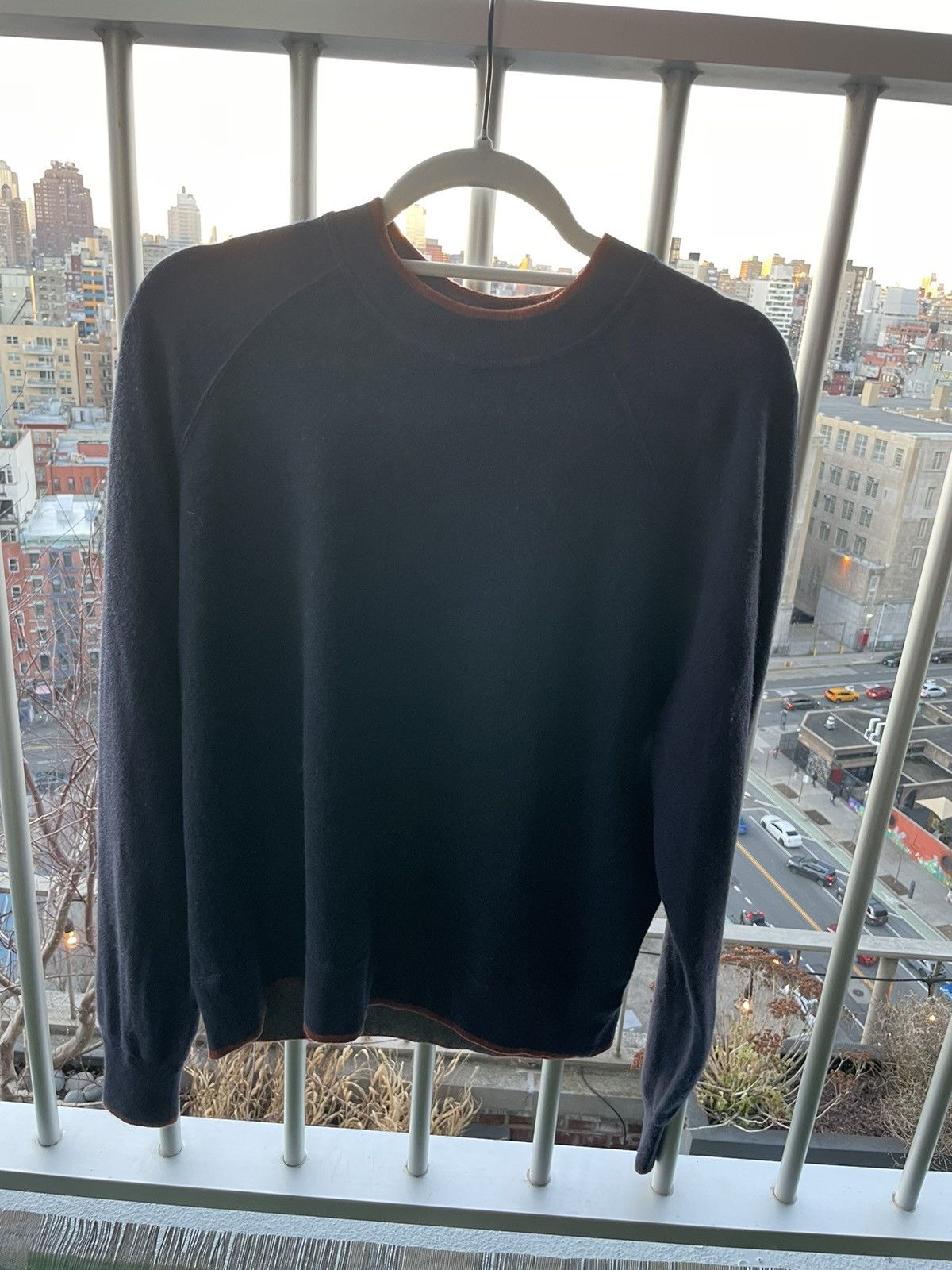 Loro Piana RETAIL $1800 RYDERS CUP cashmere girocollo sweater Size US L / EU 52-54 / 3 - 1 Thumbnail