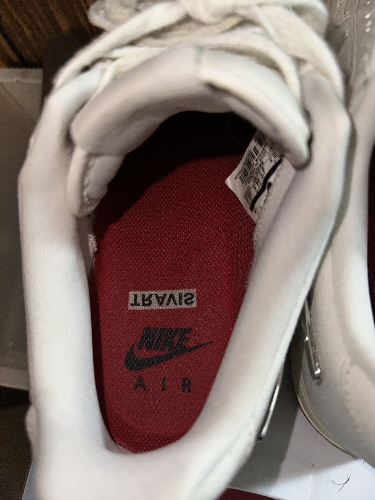 Nike Nike Air Force 1 Low Travis Scott Sail Size 10.5 Size US 10.5 / EU 43-44 - 7 Thumbnail