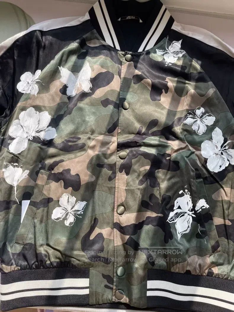 Valentino Valentino Camouflage butterfly jacket Size US L / EU 52-54 / 3 - 1 Thumbnail