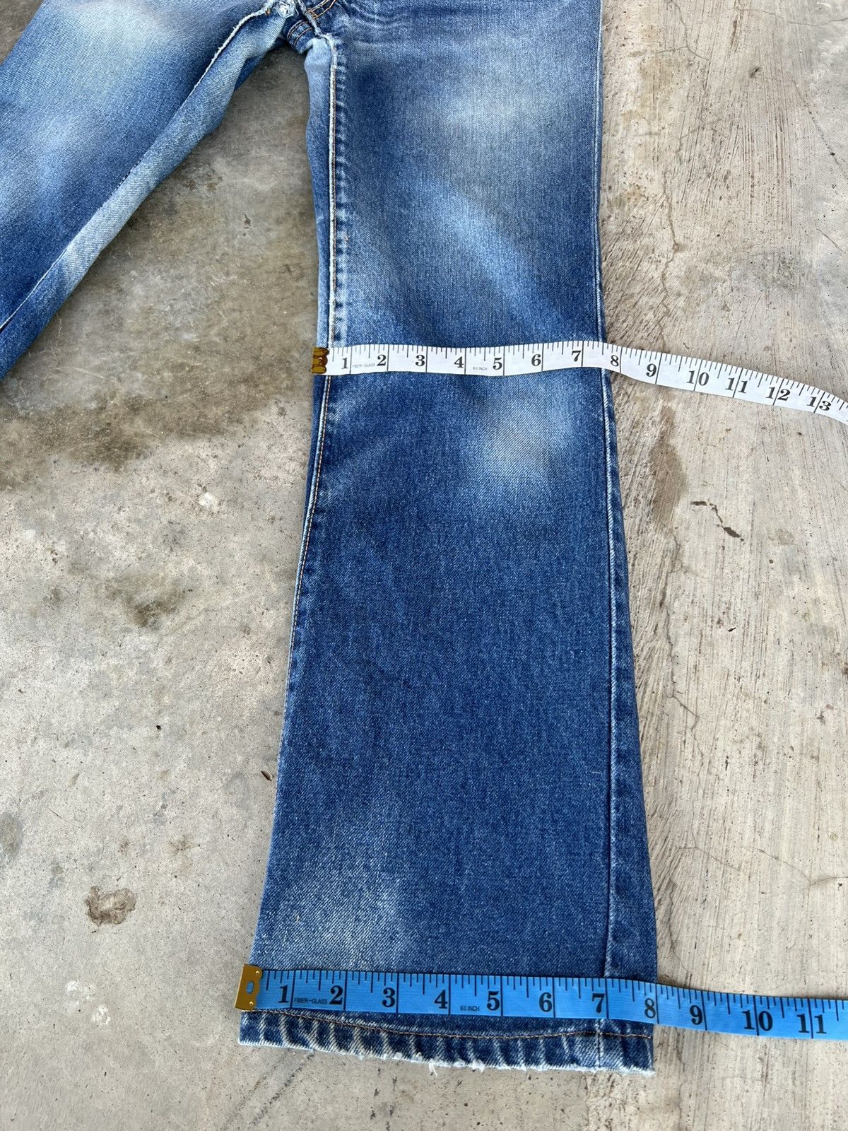 Edwin Vintage 80’s Edwin Blue Jean Japan Size US 27 - 5 Thumbnail