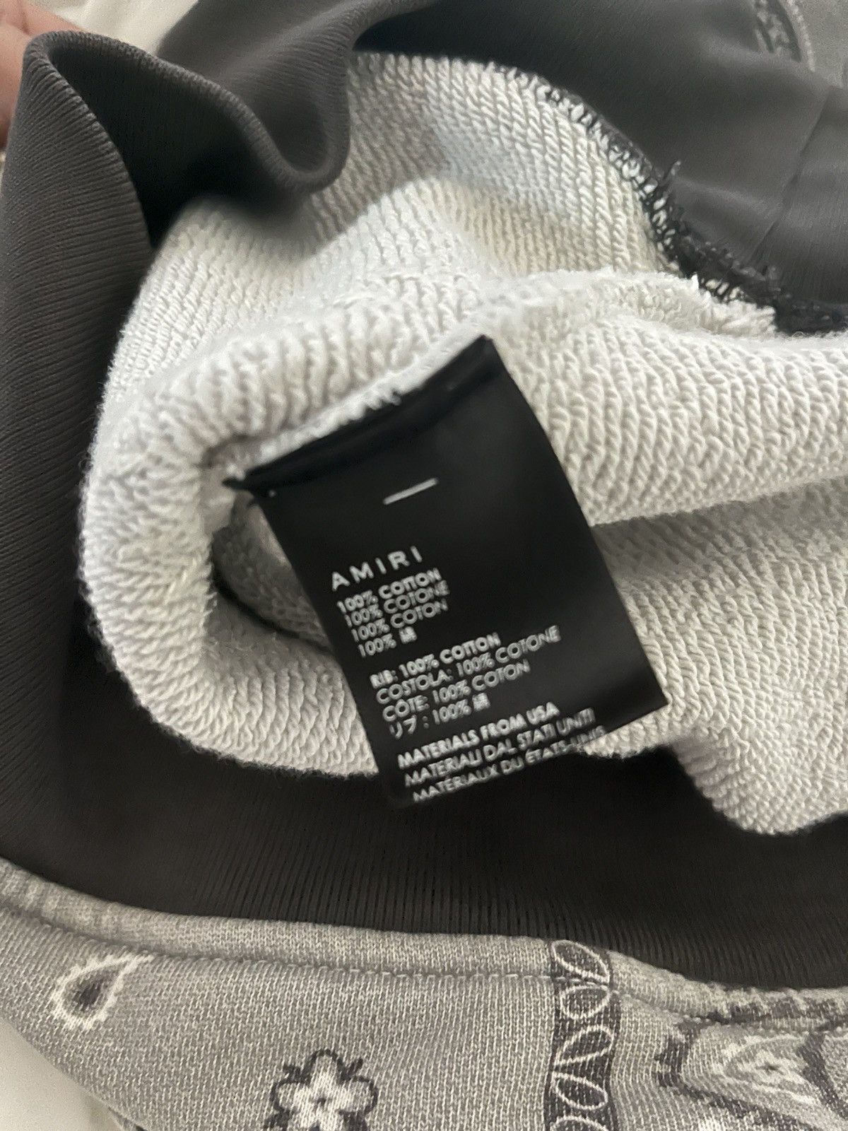 Amiri Amiri Paisley Bandana Hoodie Size US S / EU 44-46 / 1 - 9 Thumbnail