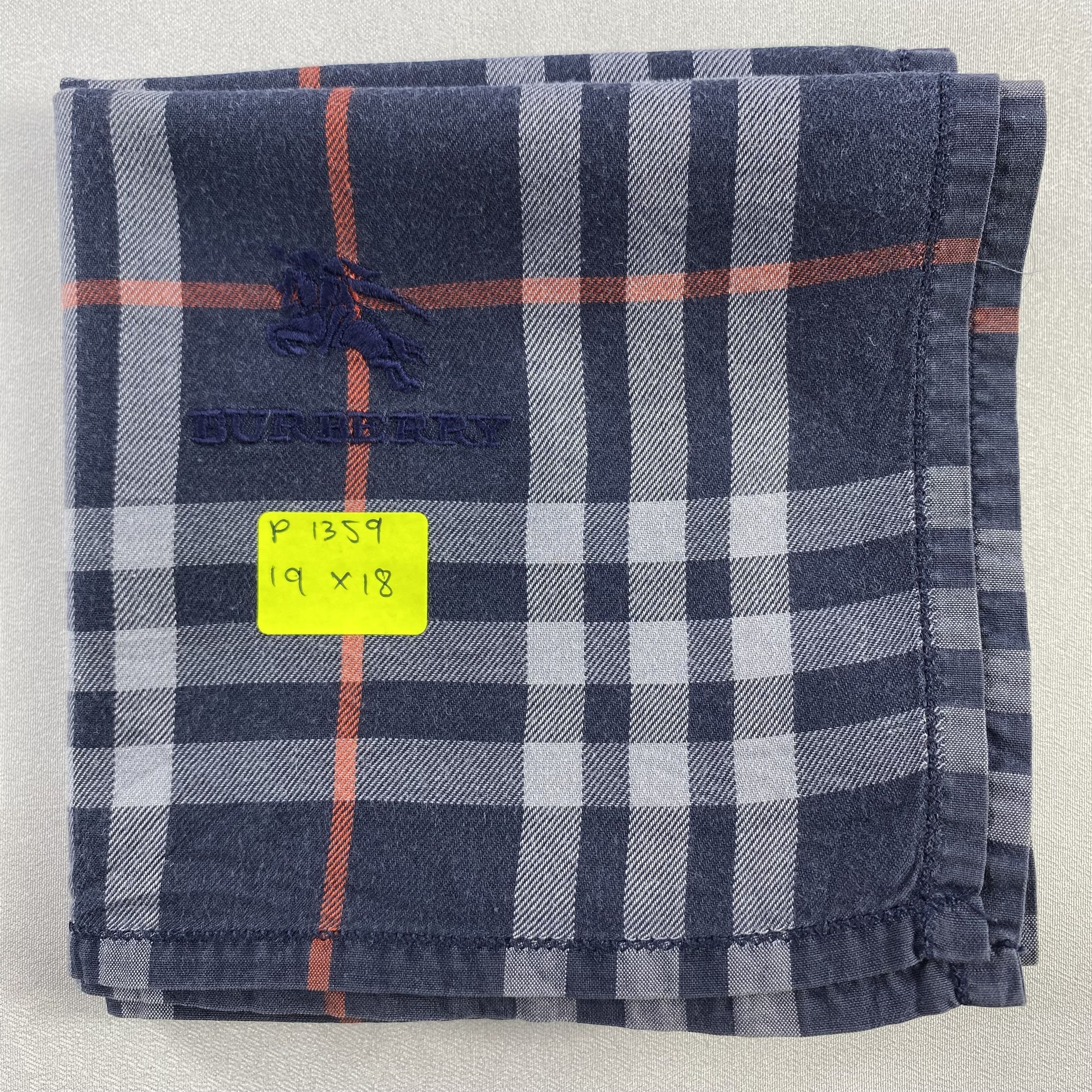 Burberry × Vintage Burberry Handkerchief / Neckerchief / Bandana-P1359 Size ONE SIZE - 5 Thumbnail