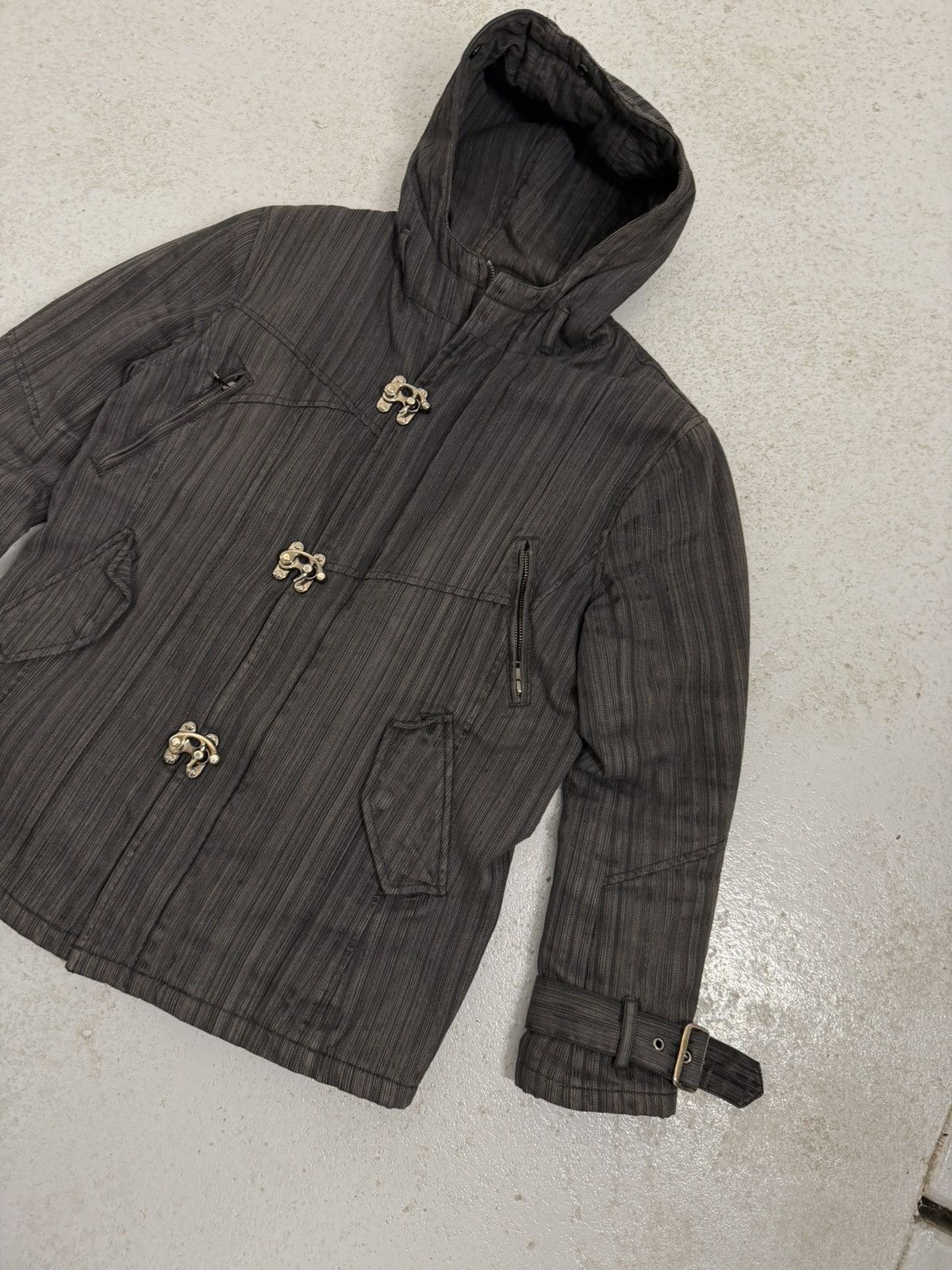 In The Attic In The Attic Fire Man Dystopia Charcoal Jacket Size US M / EU 48-50 / 2 - 2 Thumbnail