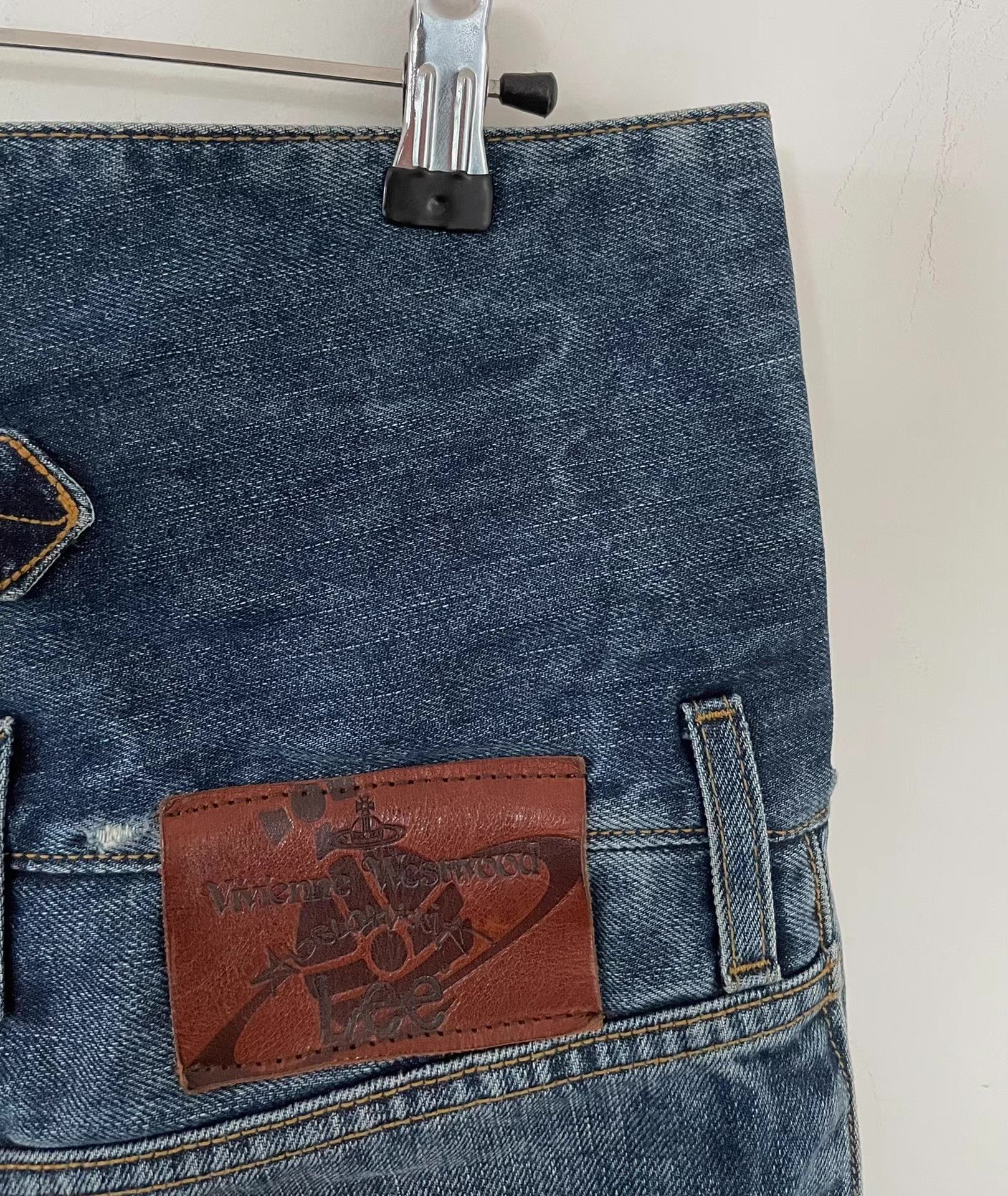 Vivienne Westwood Vivienne Westwood High-Waist Two-Wear Jeans。Ｑ21 Size US 34 / EU 50 - 5 Thumbnail