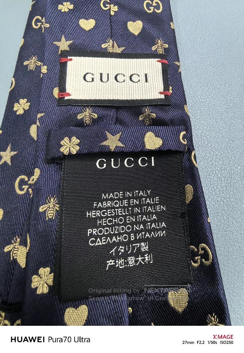 Gucci Gucci Little bee with a tie Size ONE SIZE - 3 Thumbnail