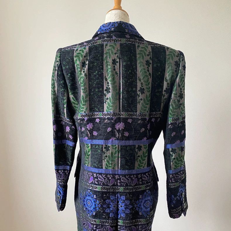 Kenzo KENZO Vintage patchwork long sleeve jacket Size XS / US 0-2 / IT 36-38 - 4 Thumbnail