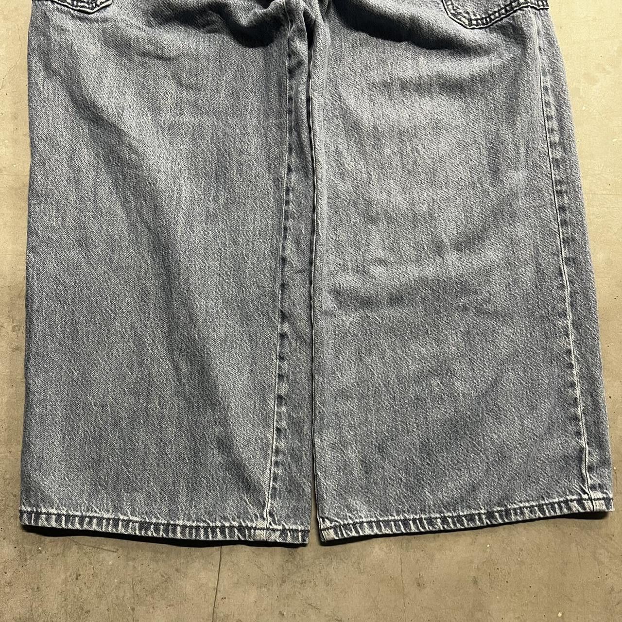 Japanese Brand × Vintage Vintage Y2K Super Baggy WideLeg Skater Cargo Denim Jeans Size US 34 / EU 50 - 5 Thumbnail
