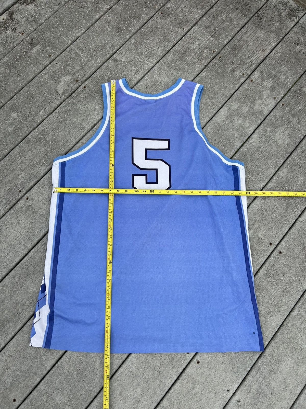 Jordan Brand × Nike × Vintage Vintage Nike UNC basketball jersey Size US XXL / EU 58 / 5 - 3 Thumbnail