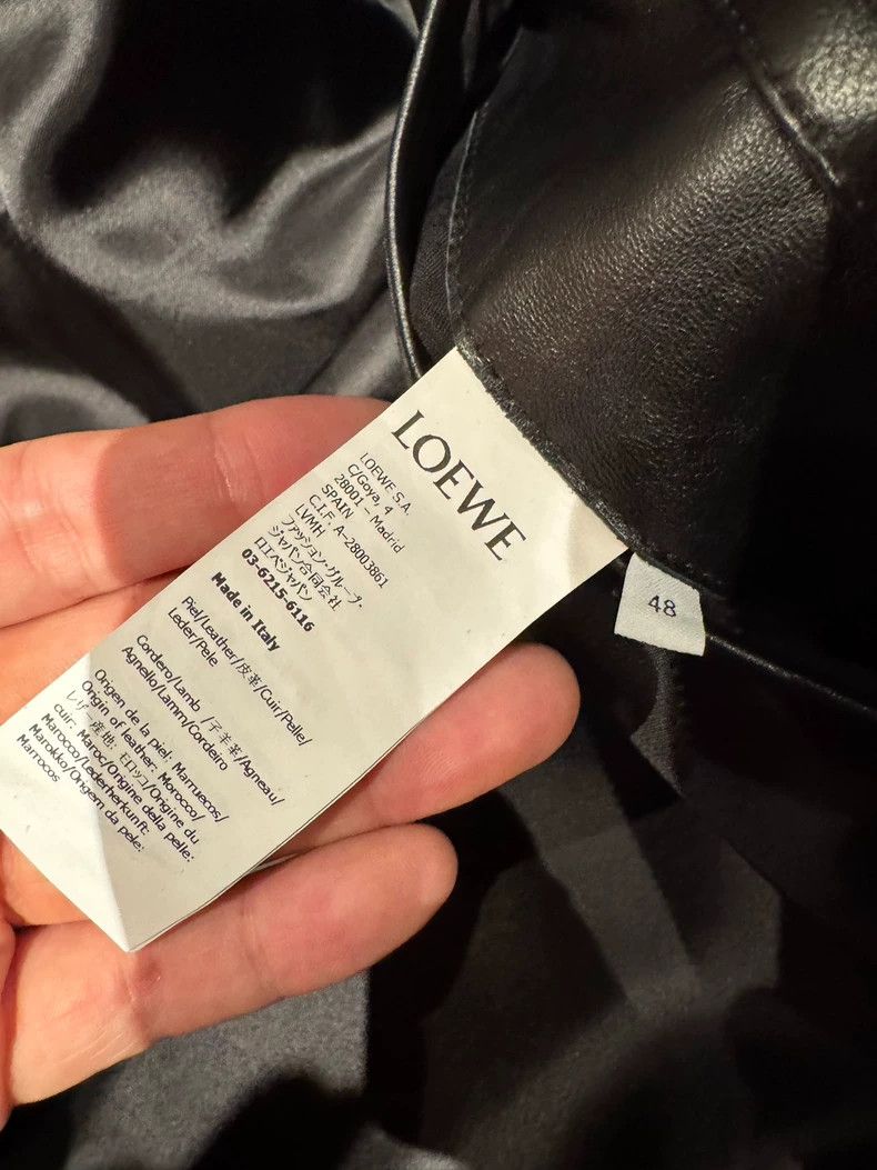 Loewe Loewe Men's leather jackets Size US M / EU 48-50 / 2 - 7 Thumbnail