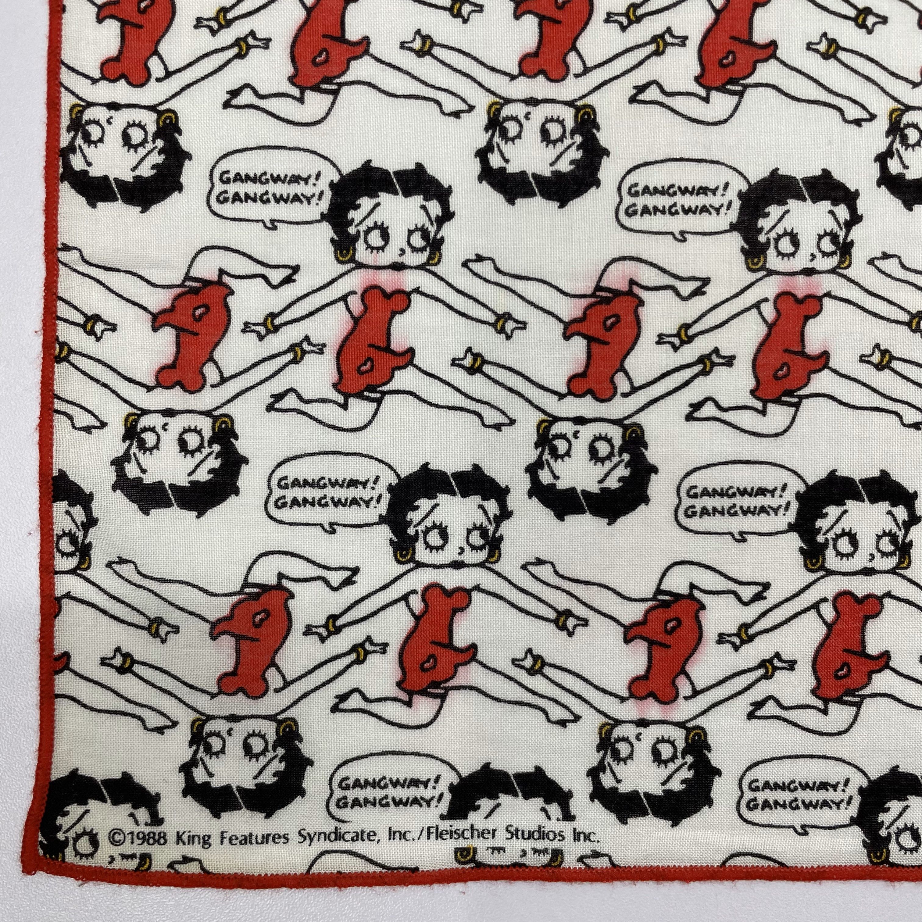 Cartoon Network 80s Betty Boob Handkerchief / Neckerchief / Bandana - 4333 Size ONE SIZE - 6 Thumbnail