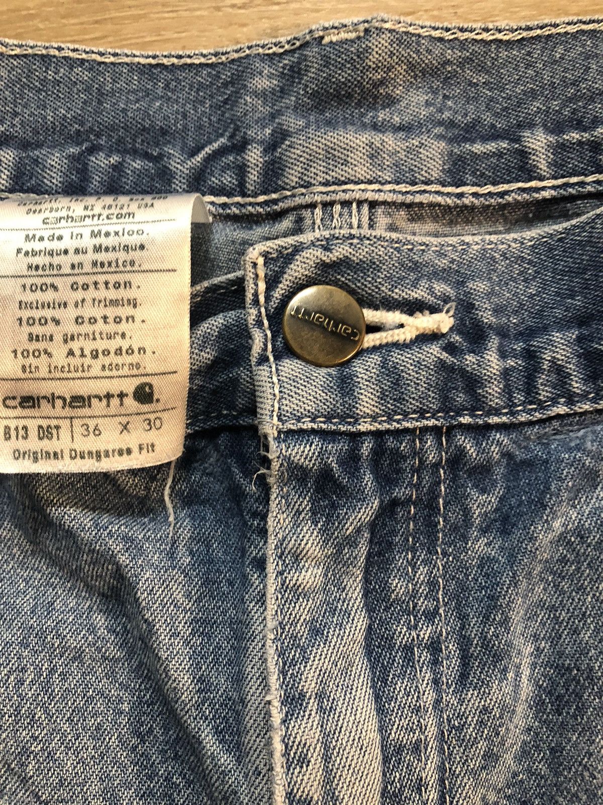 Carhartt Vintage Carhartt Carpenter Jeans Size US 36 / EU 52 - 4 Thumbnail