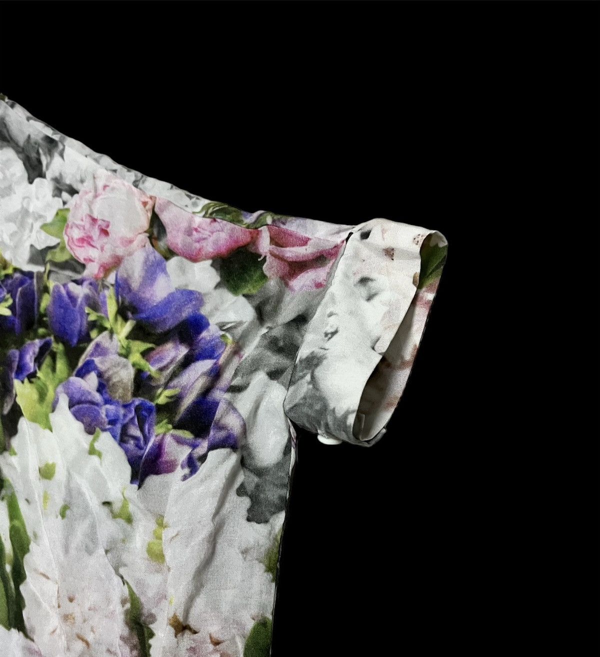 Designer × Maison Margiela 🔥Maison Martin Margiela MM6 Women Floral Oversize Blouse Size S / US 4 / IT 40 - 5 Thumbnail