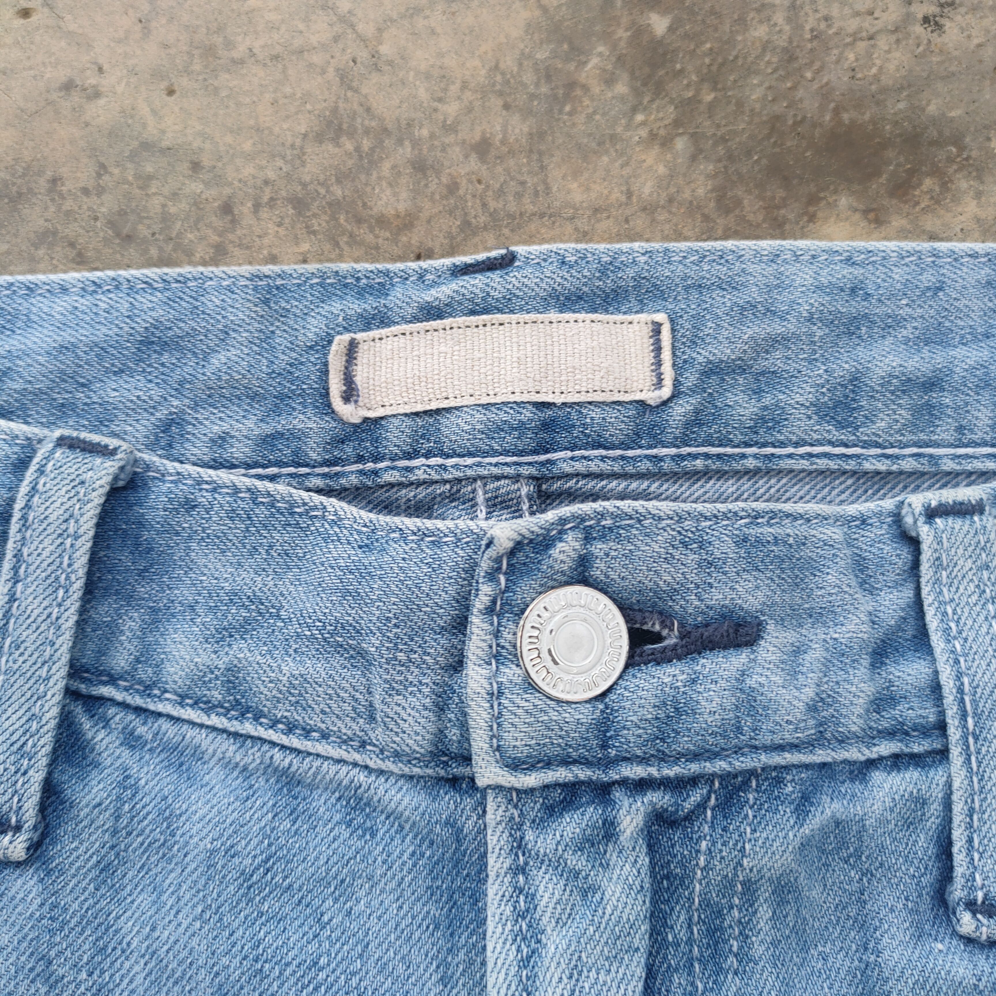 Japanese Brand VINTAGE JAPANESE FADED RIPPED JEANS DENIM PANTS Size US 32 / EU 48 - 5 Thumbnail