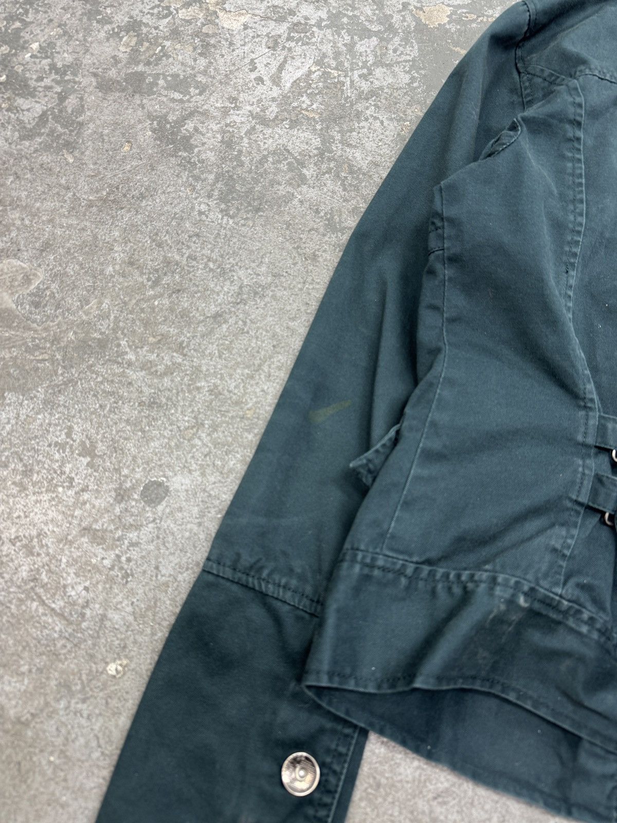 Vintage y2k Denim Bomber Jacket Size M / US 6-8 / IT 42-44 - 12 Thumbnail