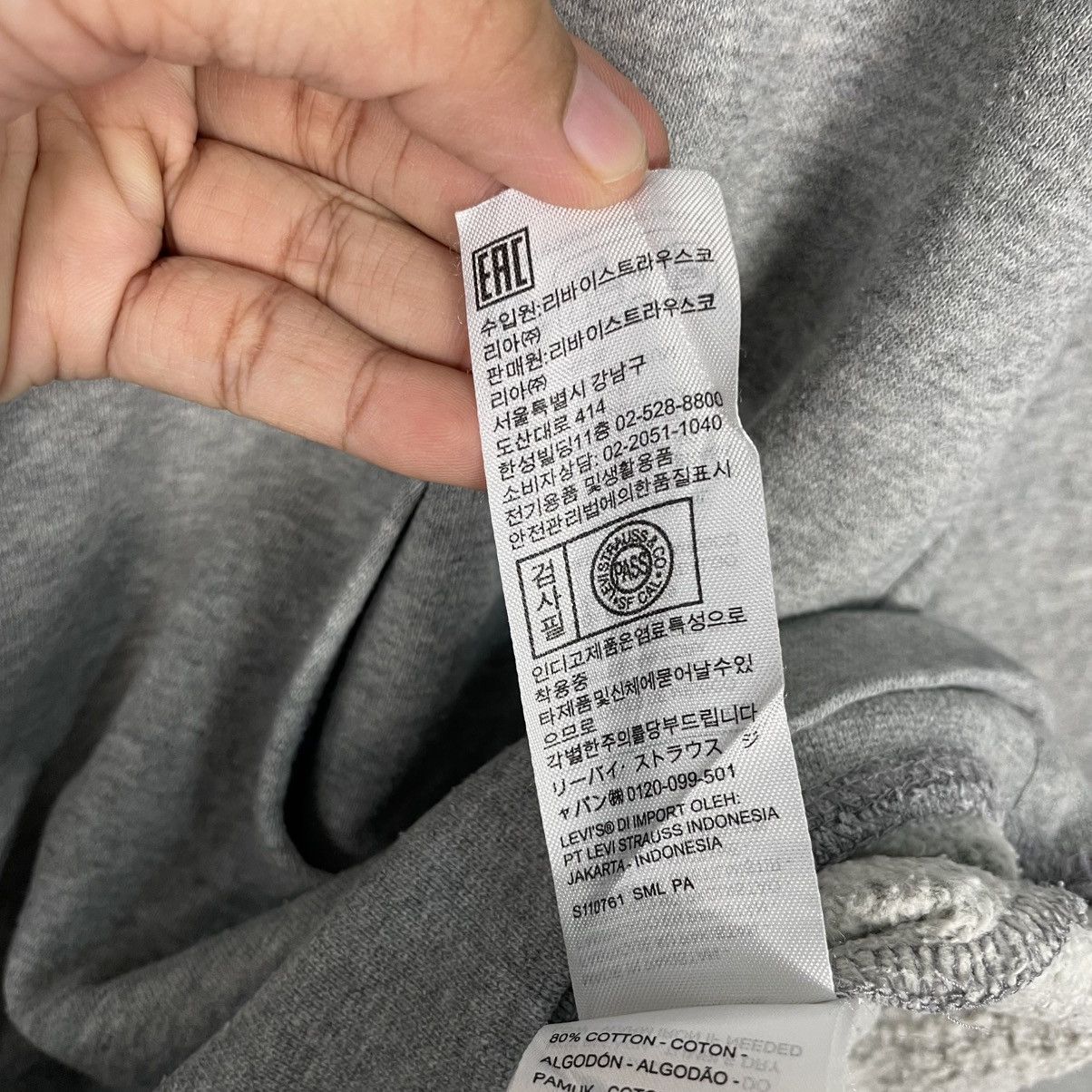 Levi's Levis Pullover Hoodie Size US S / EU 44-46 / 1 - 18 Thumbnail
