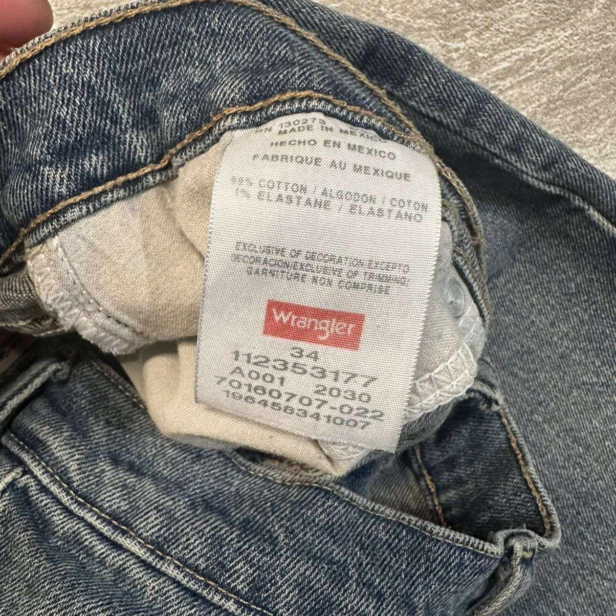 Vintage × Wrangler Vintage Wrangler Jorts Denim Shorts Mid Blue Baggy Relaxed Size US 34 / EU 50 - 3 Thumbnail