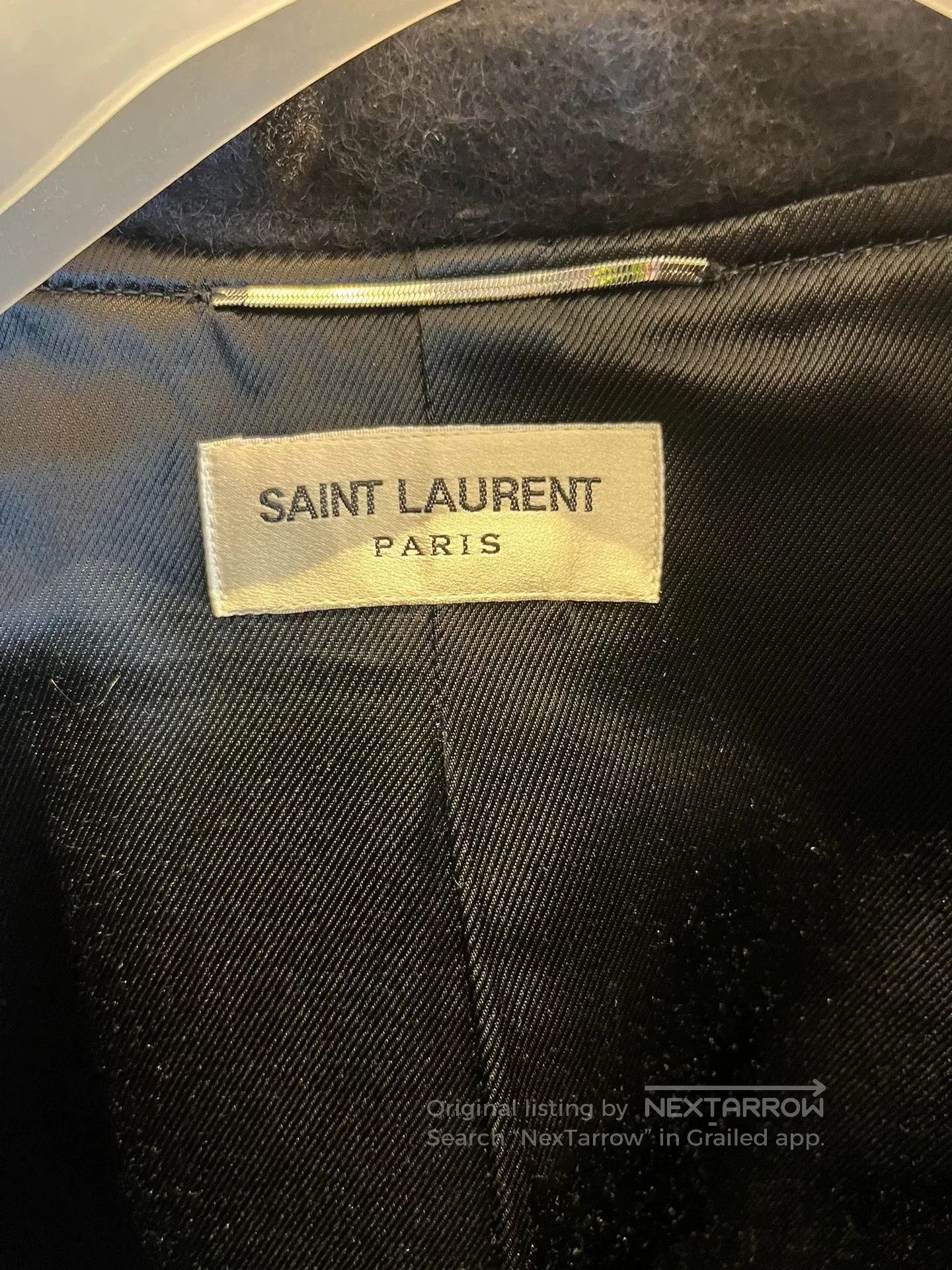 Saint Laurent Paris Saint Laurent Black White Fringe Hoodie. Size US S / EU 44-46 / 1 - 6 Thumbnail