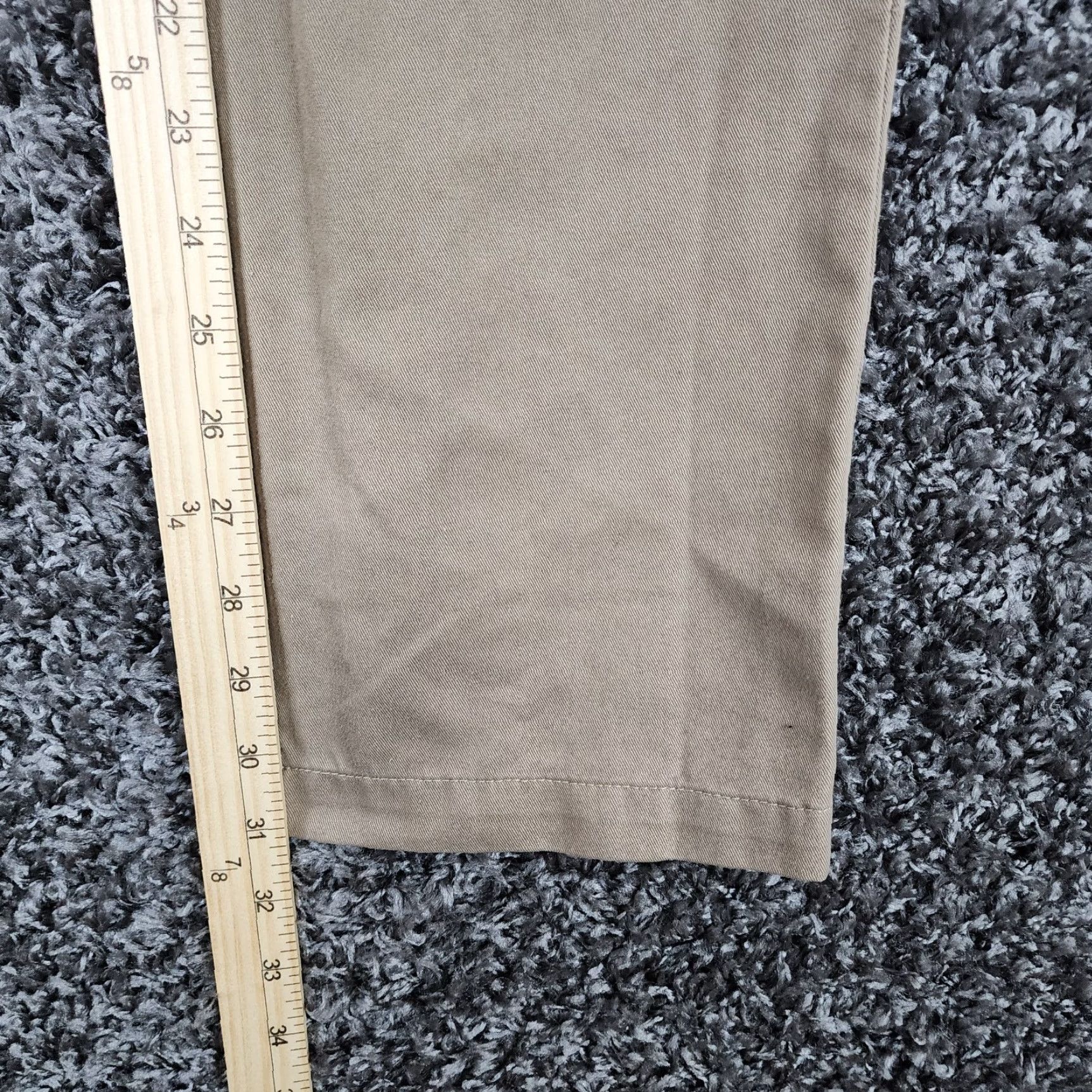 Volcom Volcom Corpo Class Mens Brown Straight Leg Polyester Cotton Pants Size 30 Size US 30 / EU 46 - 5 Thumbnail