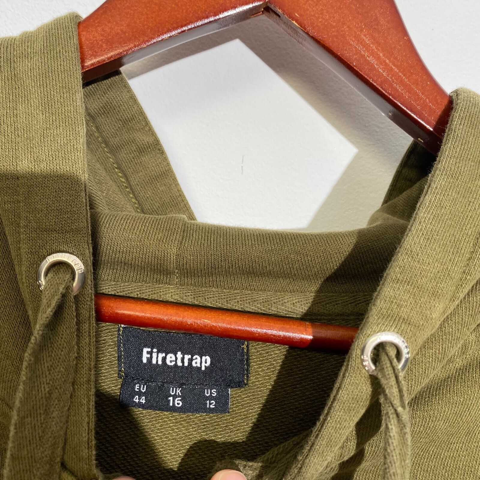 Vintage Vintage Unisex Green Cotton Hoodie Size US 12 Regular Fit Size US S / EU 44-46 / 1 - 6 Thumbnail