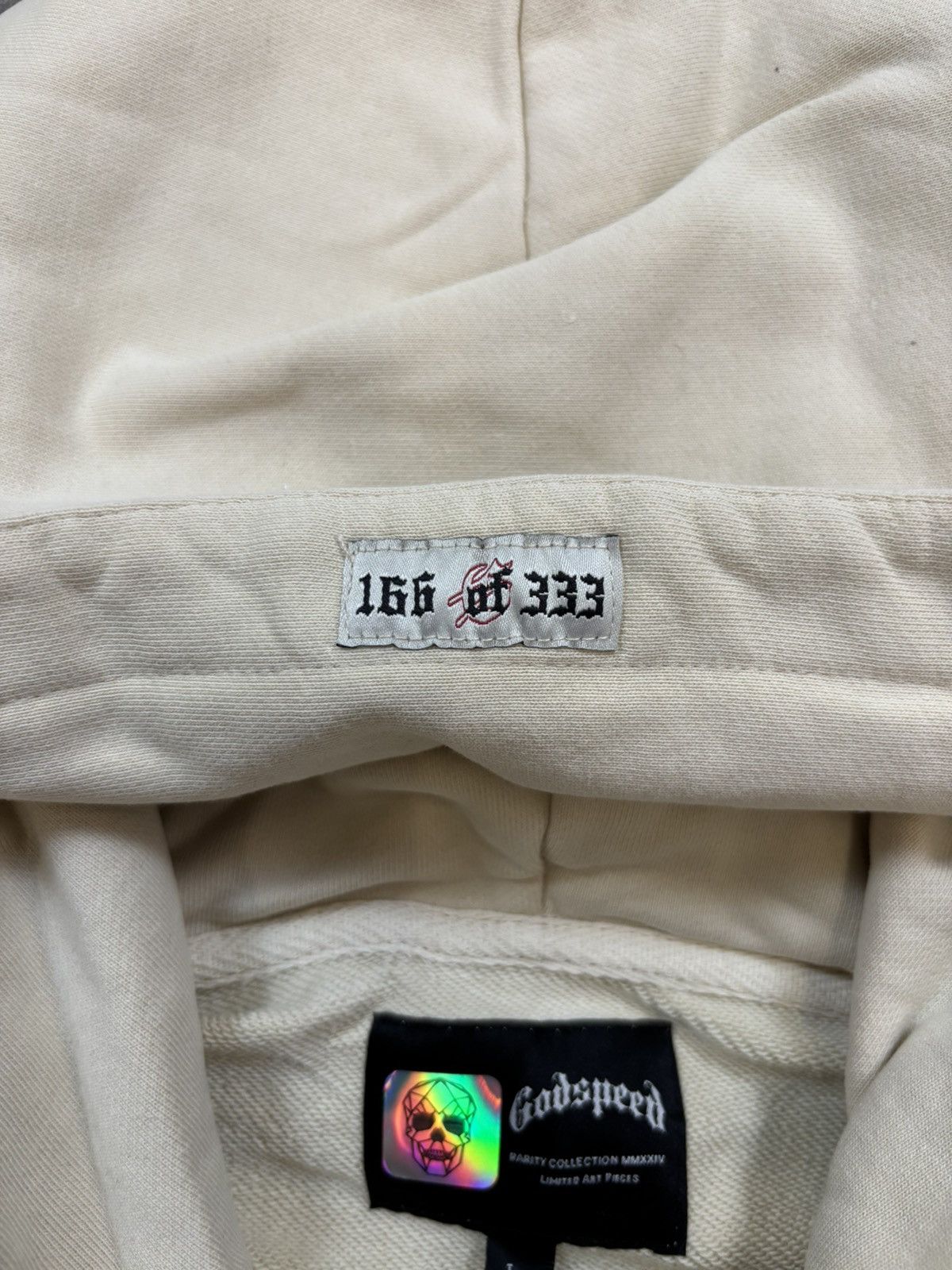 Godspeed Godspeed Grand Slam Hoodie, Bone Size US L / EU 52-54 / 3 - 9 Thumbnail