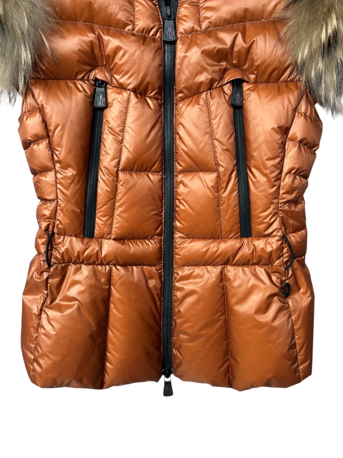 Moncler Moncler Grenobe Fur Puffer Vest Size XS / US 0-2 / IT 36-38 - 8 Thumbnail