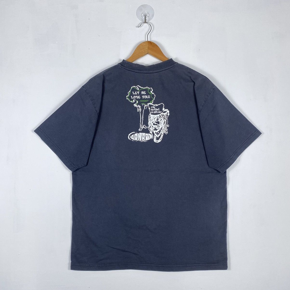Rap Tees × Vintage Vintage 00's CONART WORLD WIDE Now Looky Here Faded Tee Size US L / EU 52-54 / 3 - 9 Thumbnail