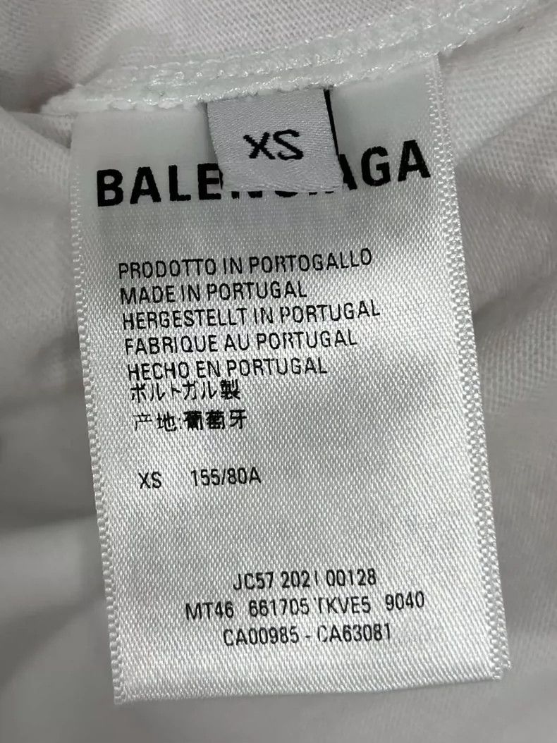 Balenciaga Balenciaga White waterfall short sleeves 2502-Nextarrow Size US XS / EU 42 / 0 - 6 Thumbnail
