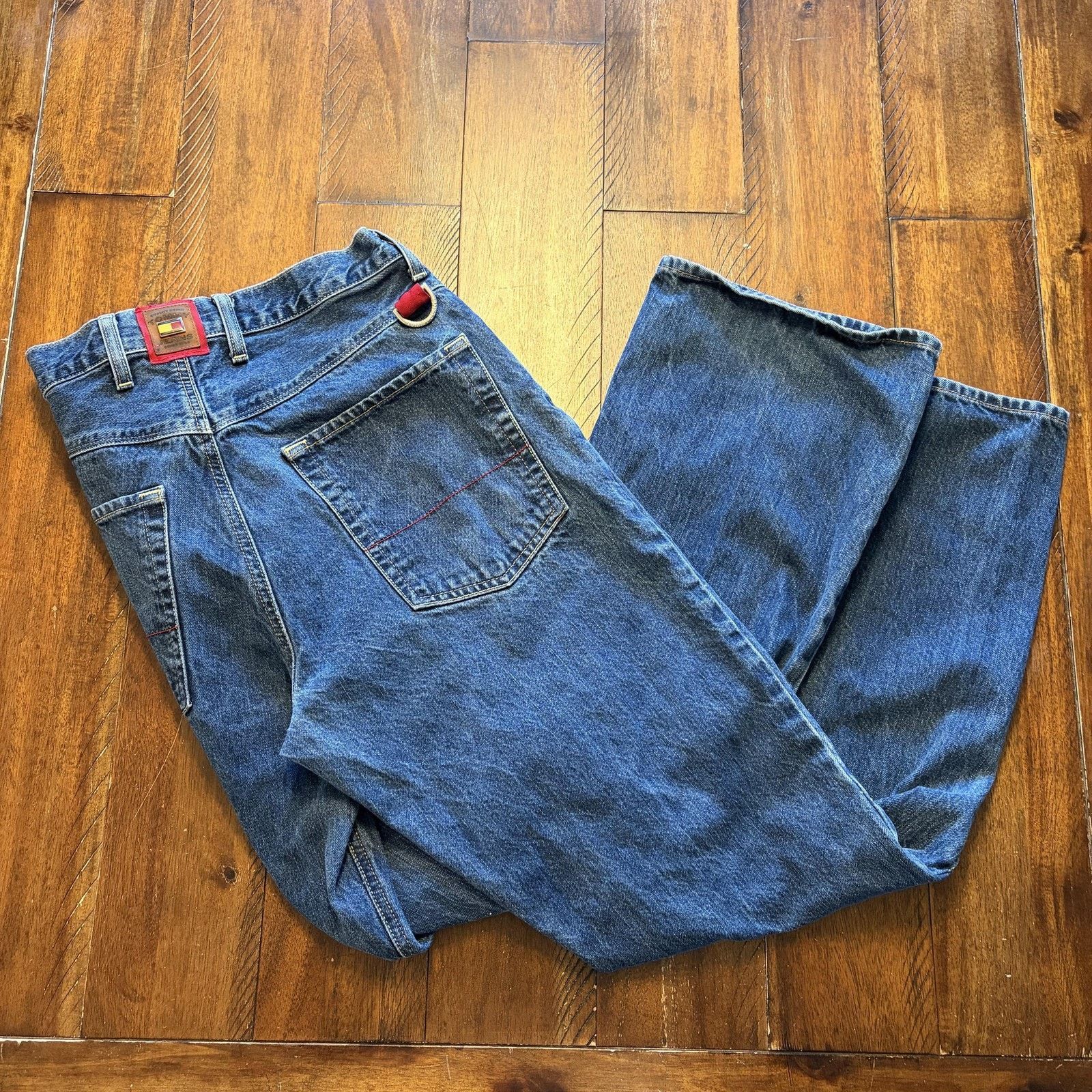 Tommy Jeans Tommy Jeans Jeans 32x32 Straight Leg Medium Wash D-Ring Size US 32 / EU 48 - 2 Thumbnail