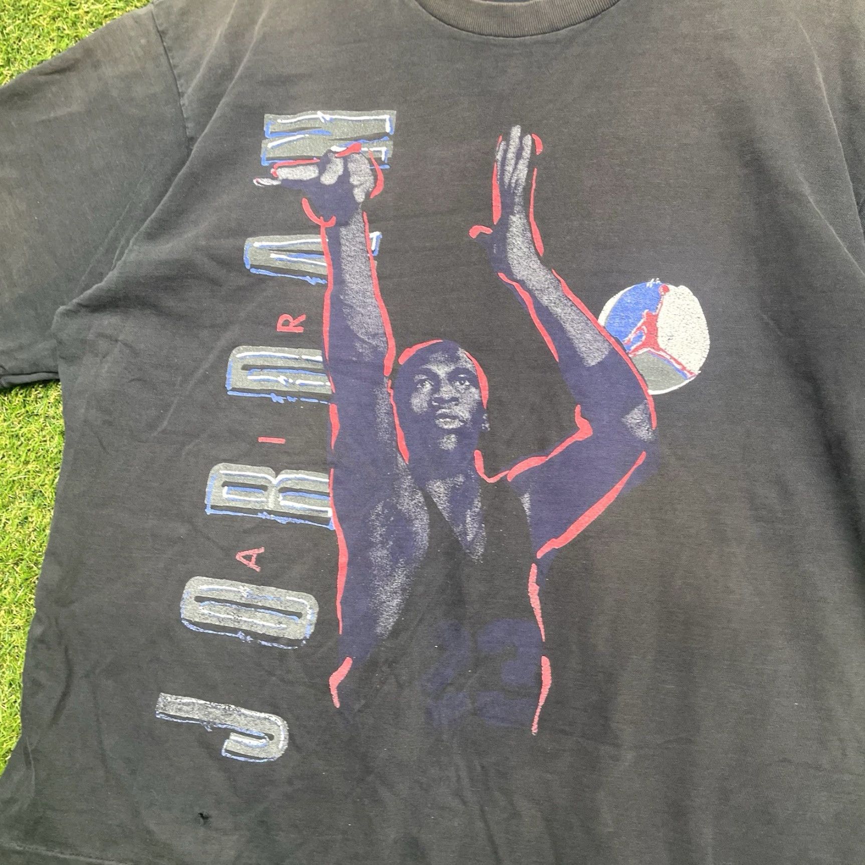 Nike VINTAGE Nike Michael Air Jordan Shirt Mens XL Slam Dunk Y2K Tag Black Rare Bulls Size US XL / EU 56 / 4 - 3 Thumbnail