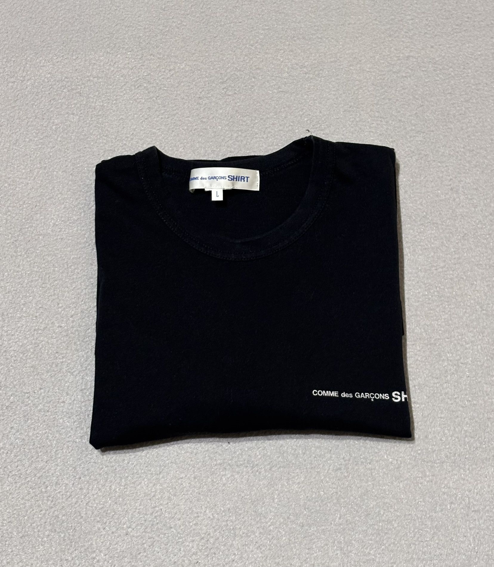 Comme des Garcons Comme des Garçons Black T-Shirt Large Size US L / EU 52-54 / 3 - 17 Thumbnail
