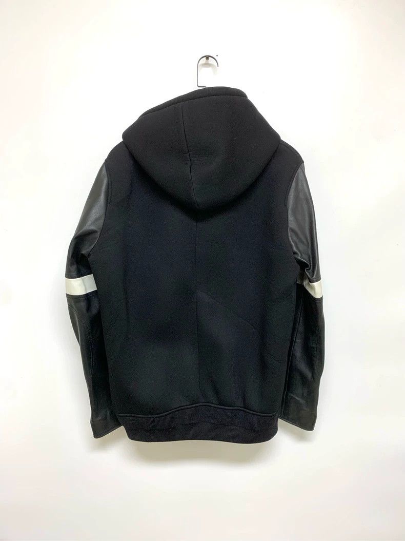 Givenchy Givenchy Size 56Black Five-Star Leather Patch Hooded Jacket Size US XL / EU 56 / 4 - 8 Thumbnail