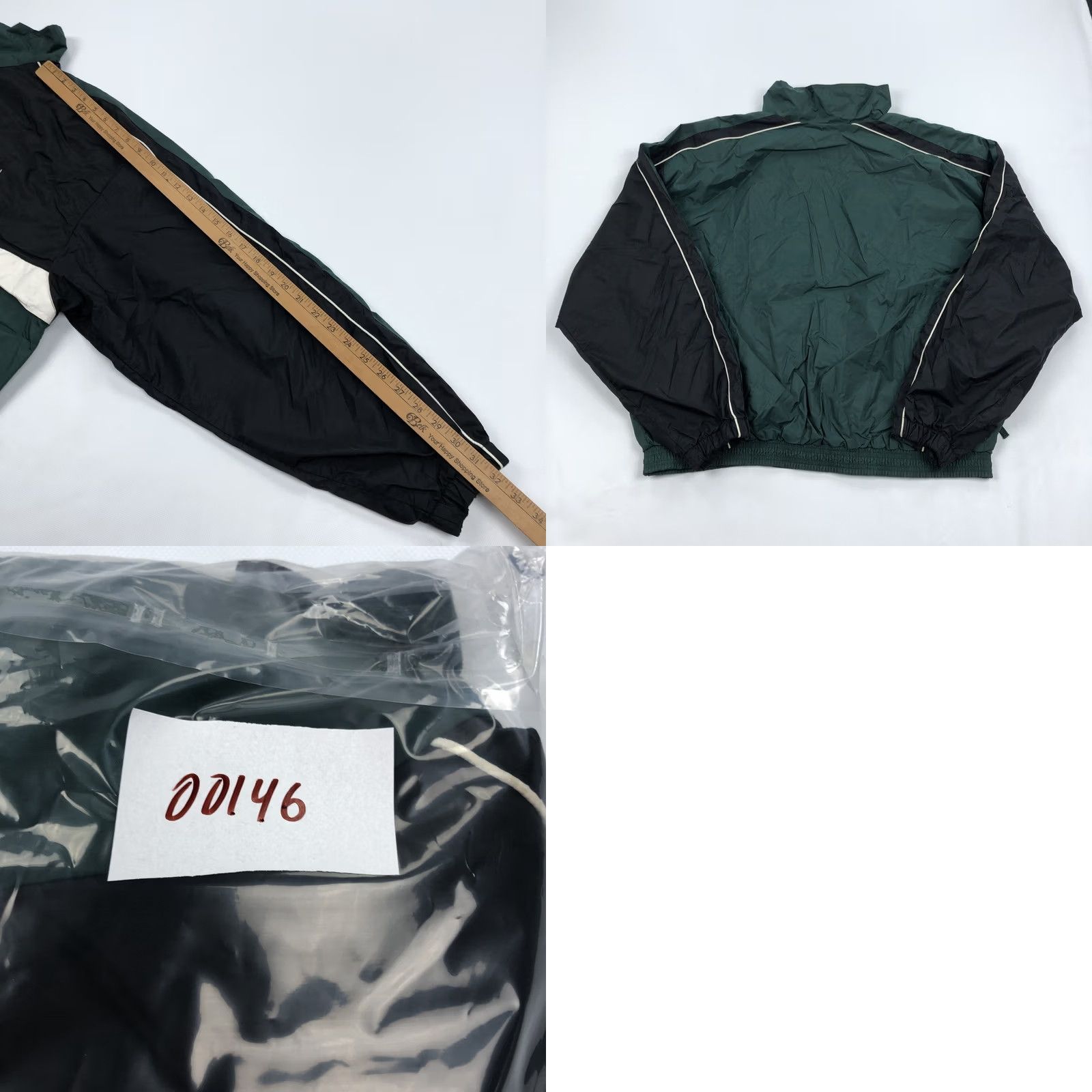 Holloway Holloway Thundering Herd Track Jacket Men's XL College Activewear Zip Jacket Colorblock Black Green White New Title Size US XL / EU 56 / 4 - 8 Thumbnail