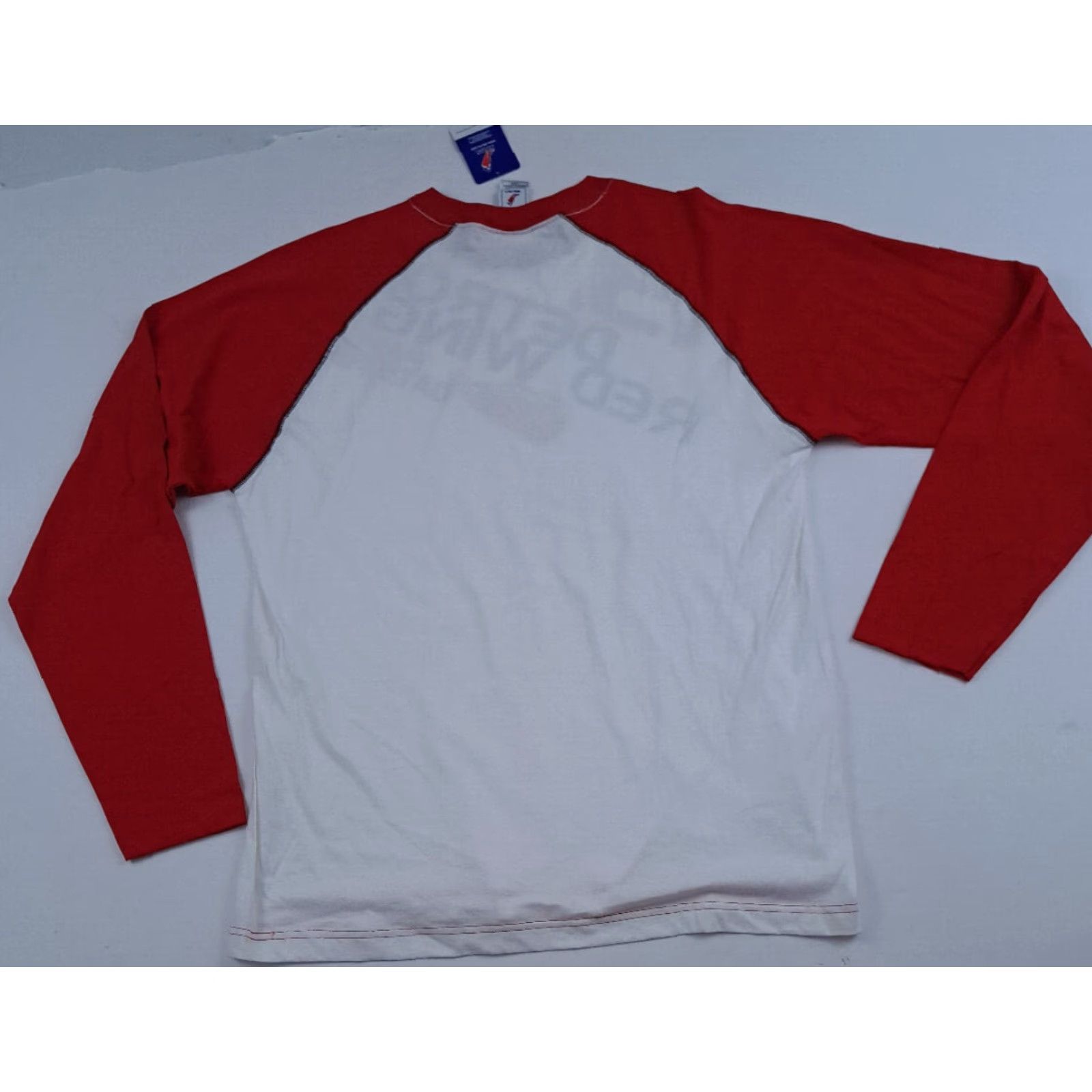 Red Wing VINTAGE Detroit Red Wings Pavel Datsyuk Long Sleeve Warm-Up Shirt NHLPA NWT LG Red Hockey Shirt Men Size US L / EU 52-54 / 3 - 3 Thumbnail