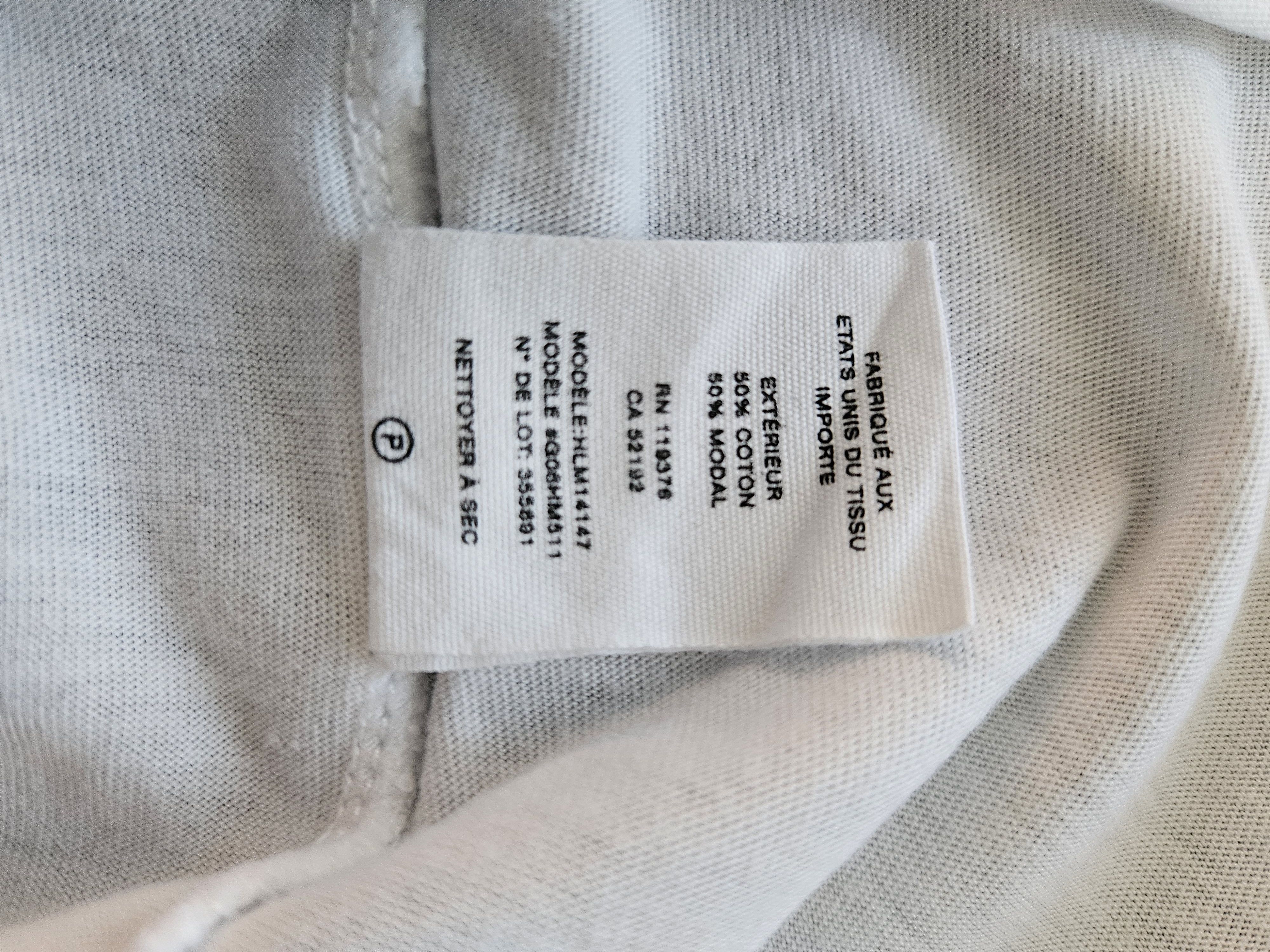 Helmut Lang Helmut Lang Short Sleeve Long T-shirt size m in White Size US M / EU 48-50 / 2 - 6 Thumbnail