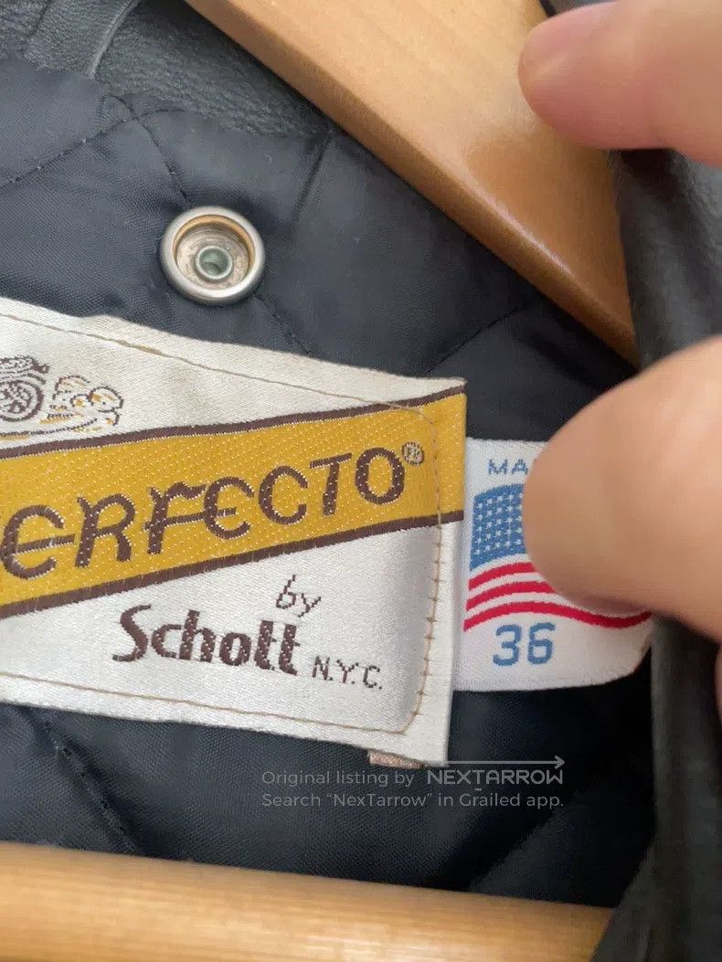 Schott Schott The national flag version of the leather coat Size US S / EU 44-46 / 1 - 2 Thumbnail