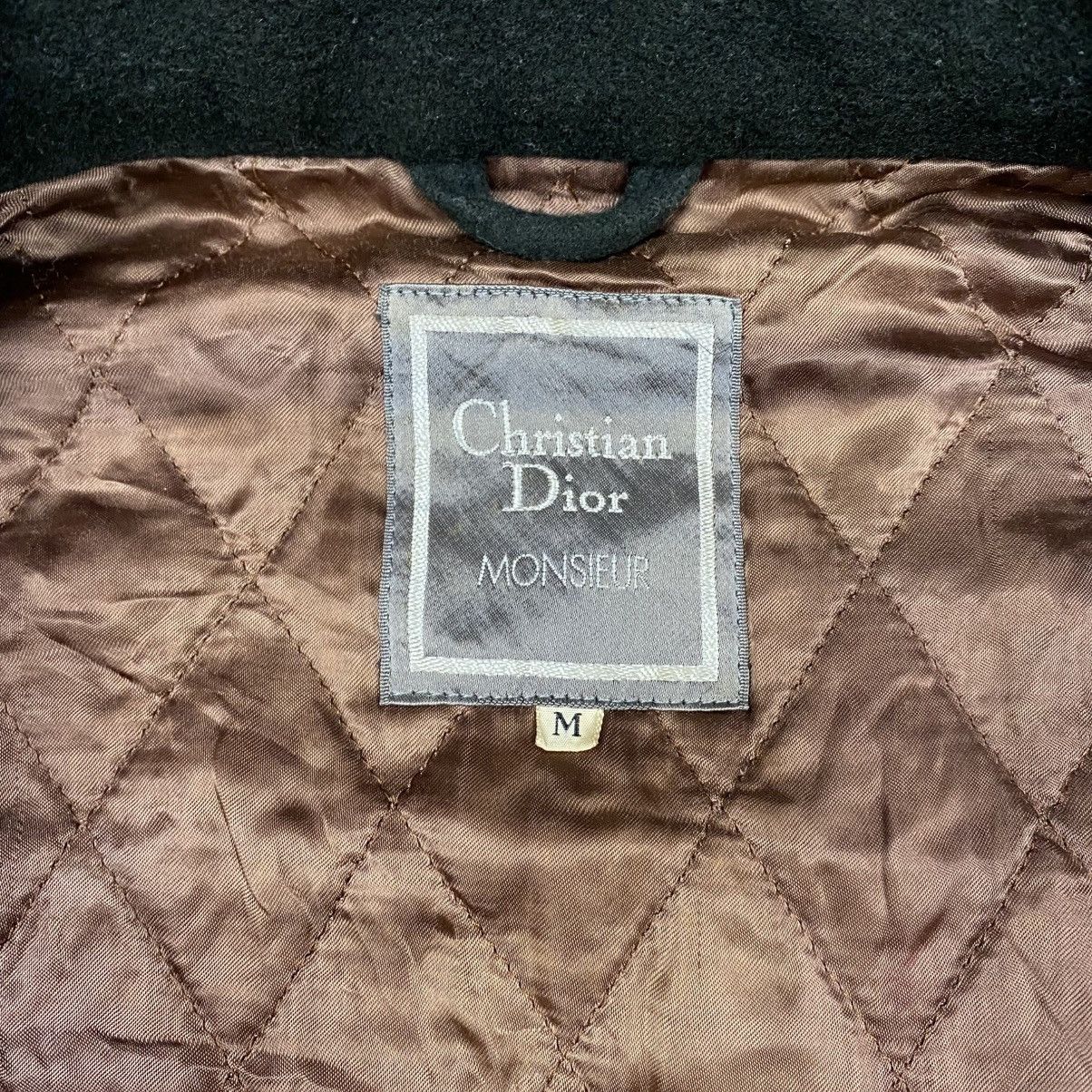 Christian Dior Monsieur × Vintage Christian Dior Monsieur Wool Flight Work Jacket Size US M / EU 48-50 / 2 - 8 Thumbnail