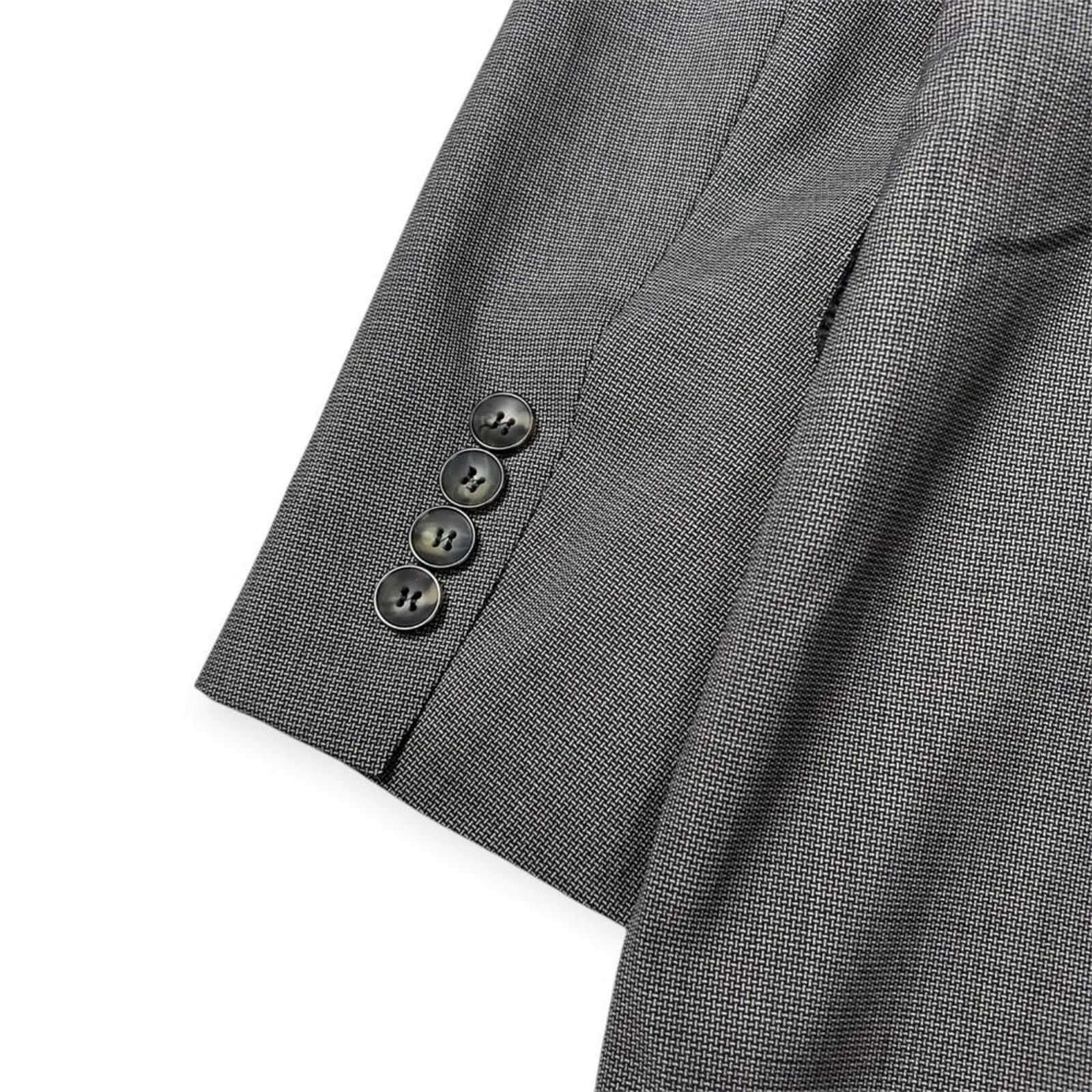 Hart Schaffner Marx Hart Schaffner Marx Wool Blazer 48L Gray Suit Jacket Dillard Size 48L - 8 Thumbnail