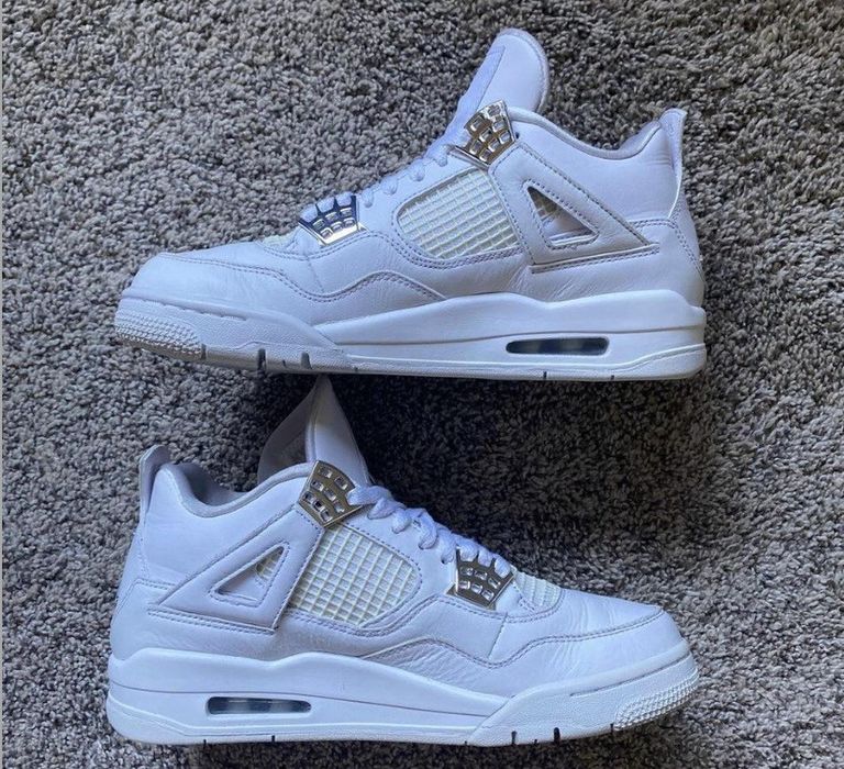 custom jordan 4 pure money