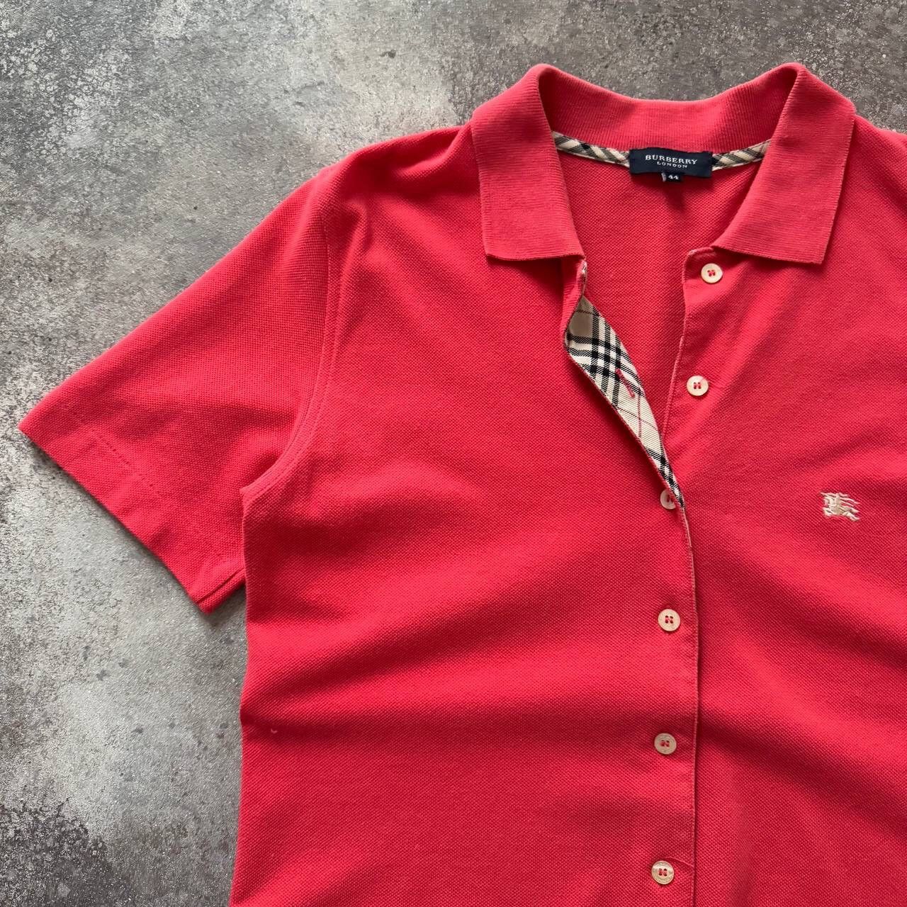 Burberry × Vintage Burberry Vintage Polo T-Shirt Size L / US 10 / IT 46 - 3 Thumbnail