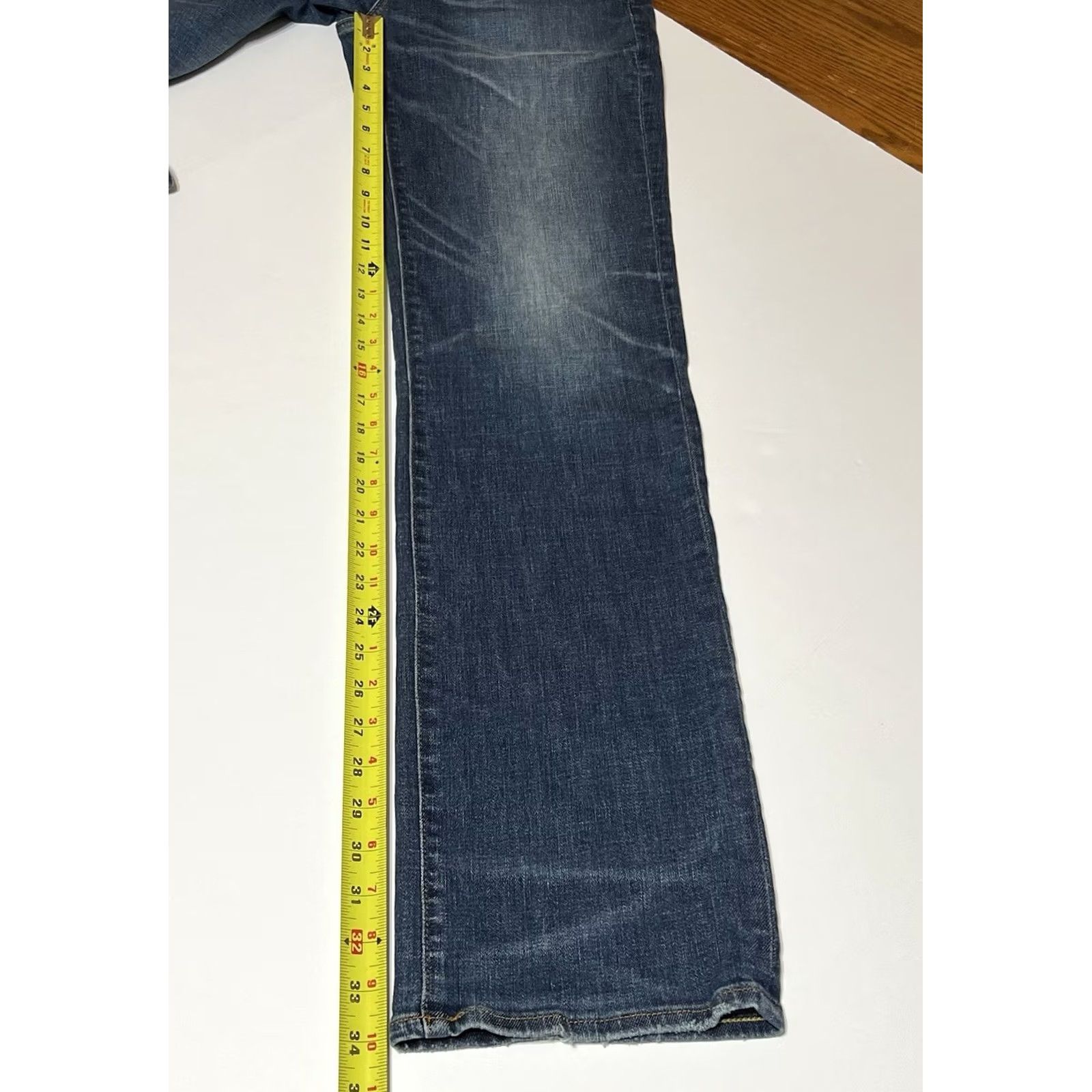 American Eagle Outfitters American Eagle Outfitters Jeans Mens 30x36 30x34 Blue Bootcut Western Cowboy Regular Rise Mid Denim Size US 30 / EU 46 - 5 Thumbnail