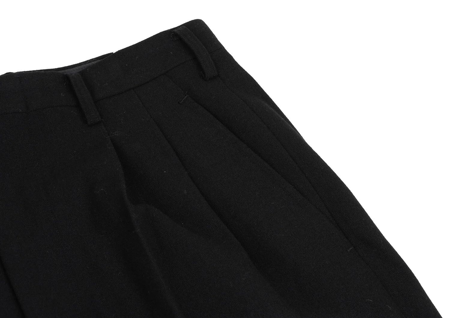 Yohji Yamamoto Yohji Yamamoto Wool Nylon Tapered Pants Black L Size US 38 / EU 54 - 6 Thumbnail