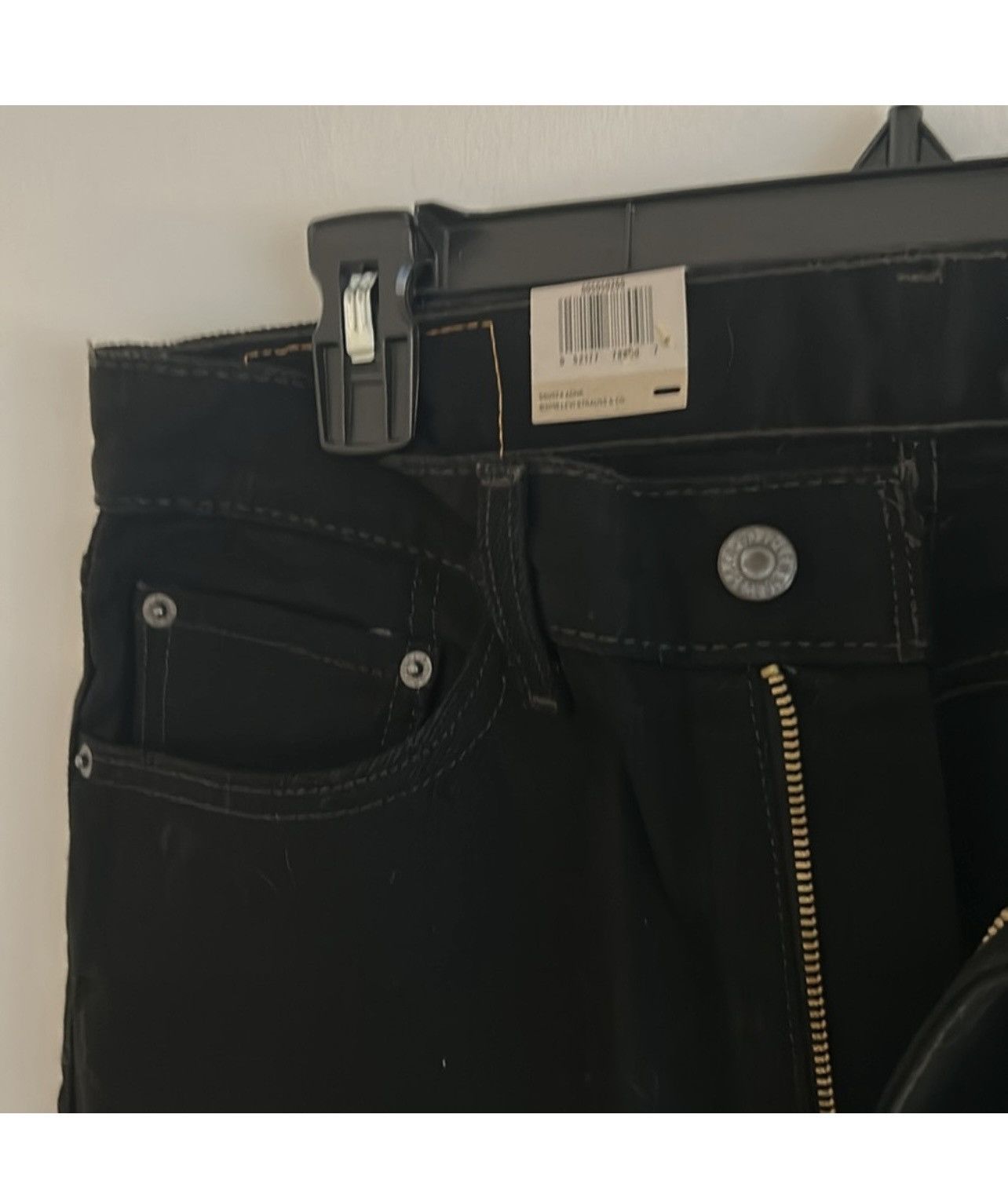 Levi's Levis Denim Black Jacket 505 Jeans Size US 33 - 9 Thumbnail
